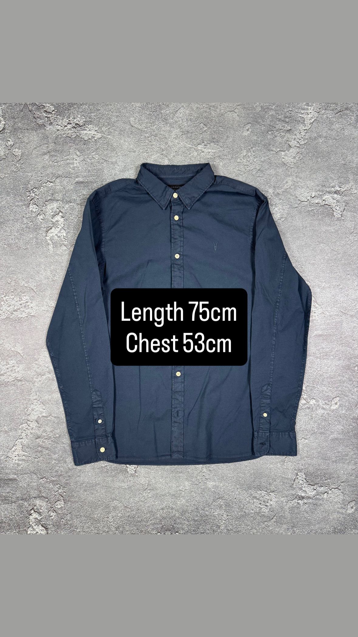 Allsaints Allsaints Button Long Sleeve Shirt Size M Size US M / EU 48-50 / 2 - 2 Thumbnail
