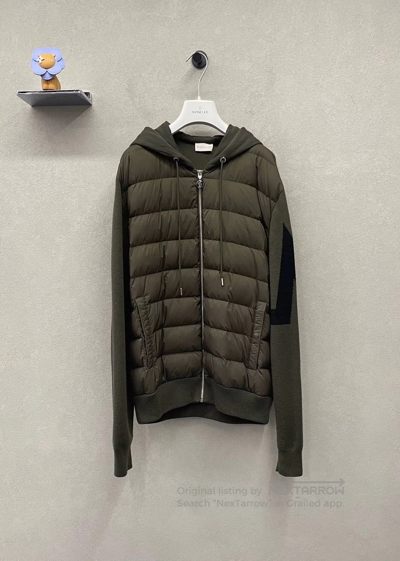 Moncler Genius military green Moncler x beams down jacket. Size US XL / EU 56 / 4 - 1 Thumbnail