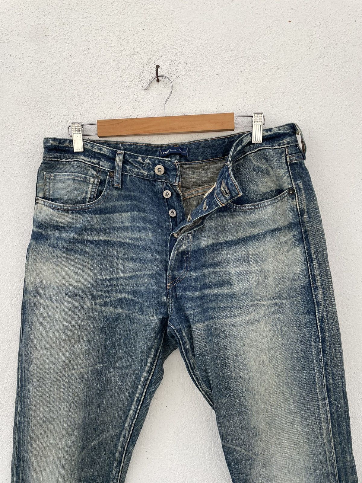 Levi's × Levi's Made & Crafted Levi’s Made & Craft Studio Taper Selvedge Jean Size US 33 - 2 Thumbnail