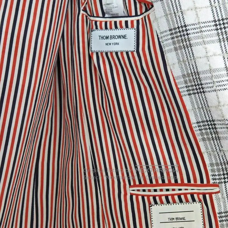 Thom Browne Thom Browne Spring Autumn Color-Block Jacket . Size S / US 4 / IT 40 - 3 Thumbnail