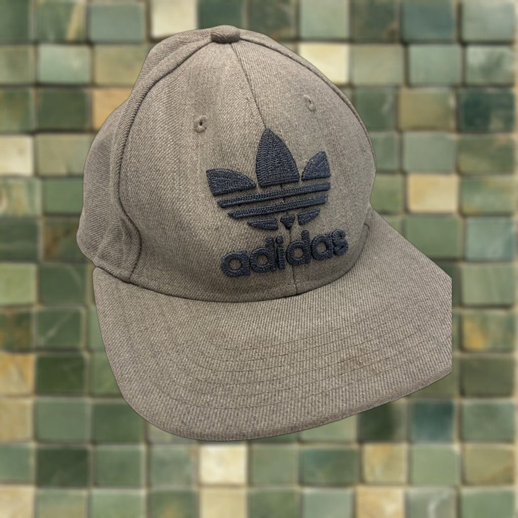 Adidas ADIDAS Hat Men One Size Gray Blue Mens Size ONE SIZE - 1 Thumbnail