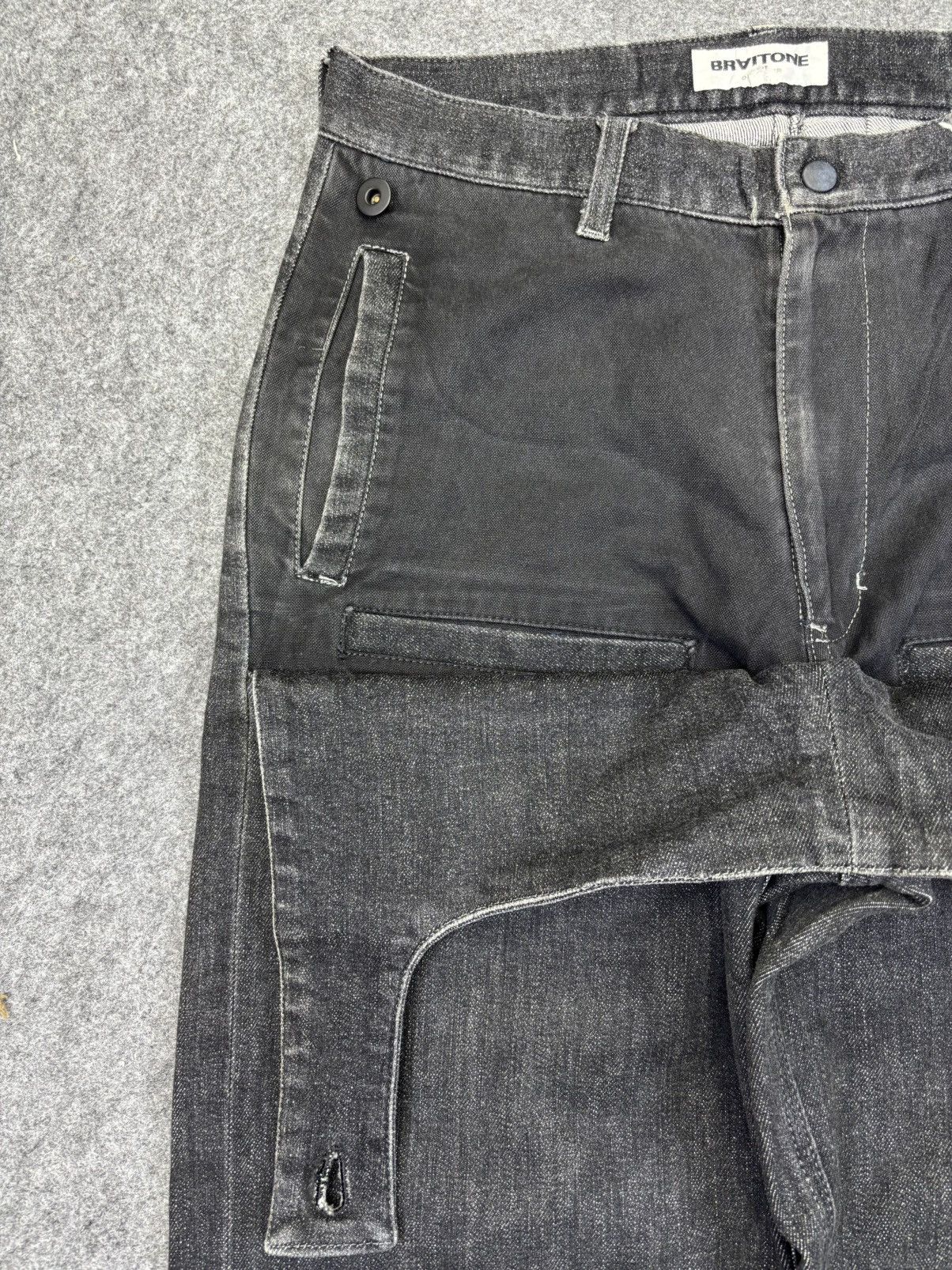 Japanese Brand 💥Rare💥BRAITONE Hybrid Street Multipockets Denim F870 Size US 30 / EU 46 - 8 Thumbnail