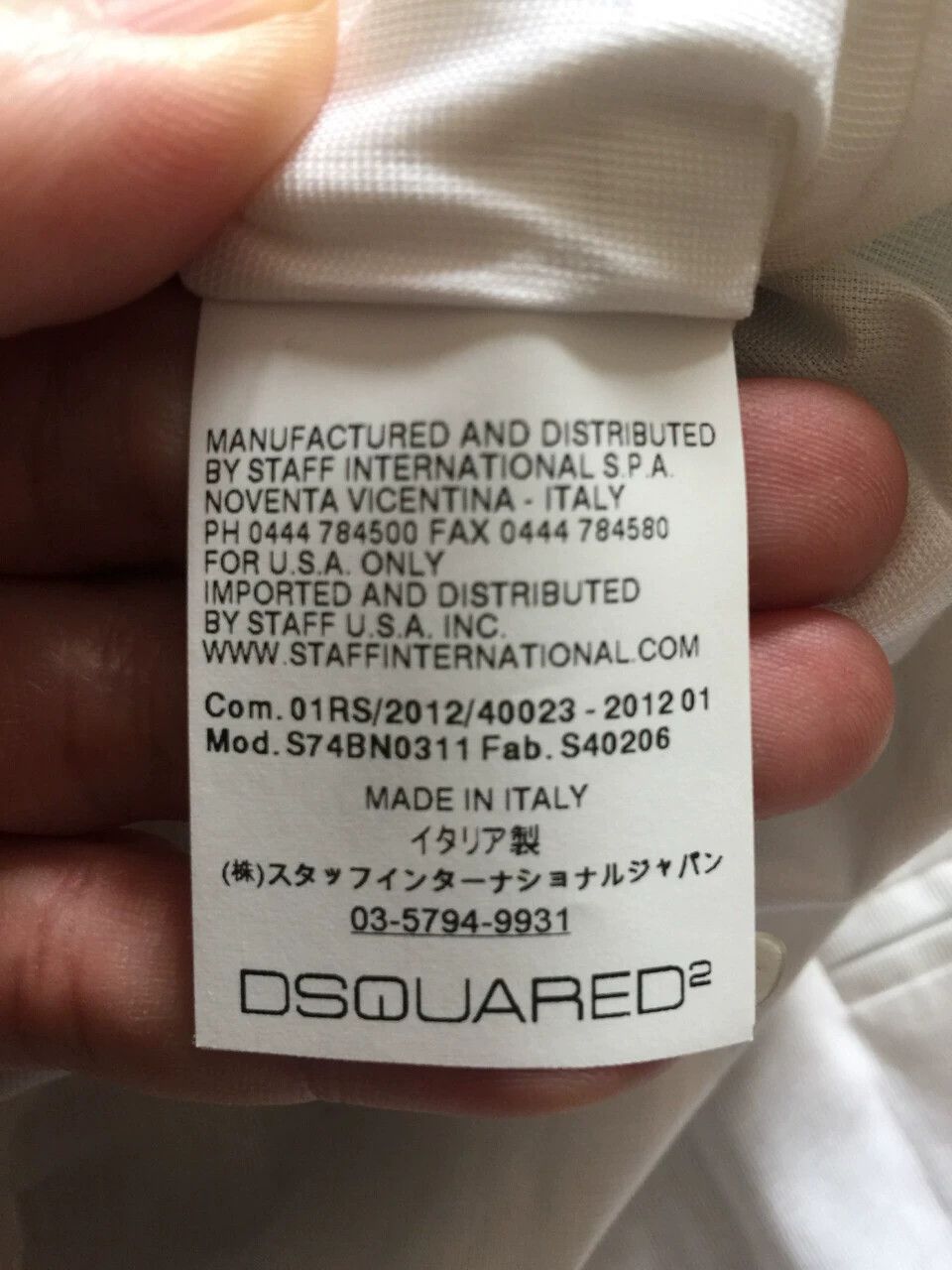 Dsquared2 Dsquared2 D2 Slim Virgin Wool Two-Button Suit Jacket ITALY Size 48R - 5 Thumbnail