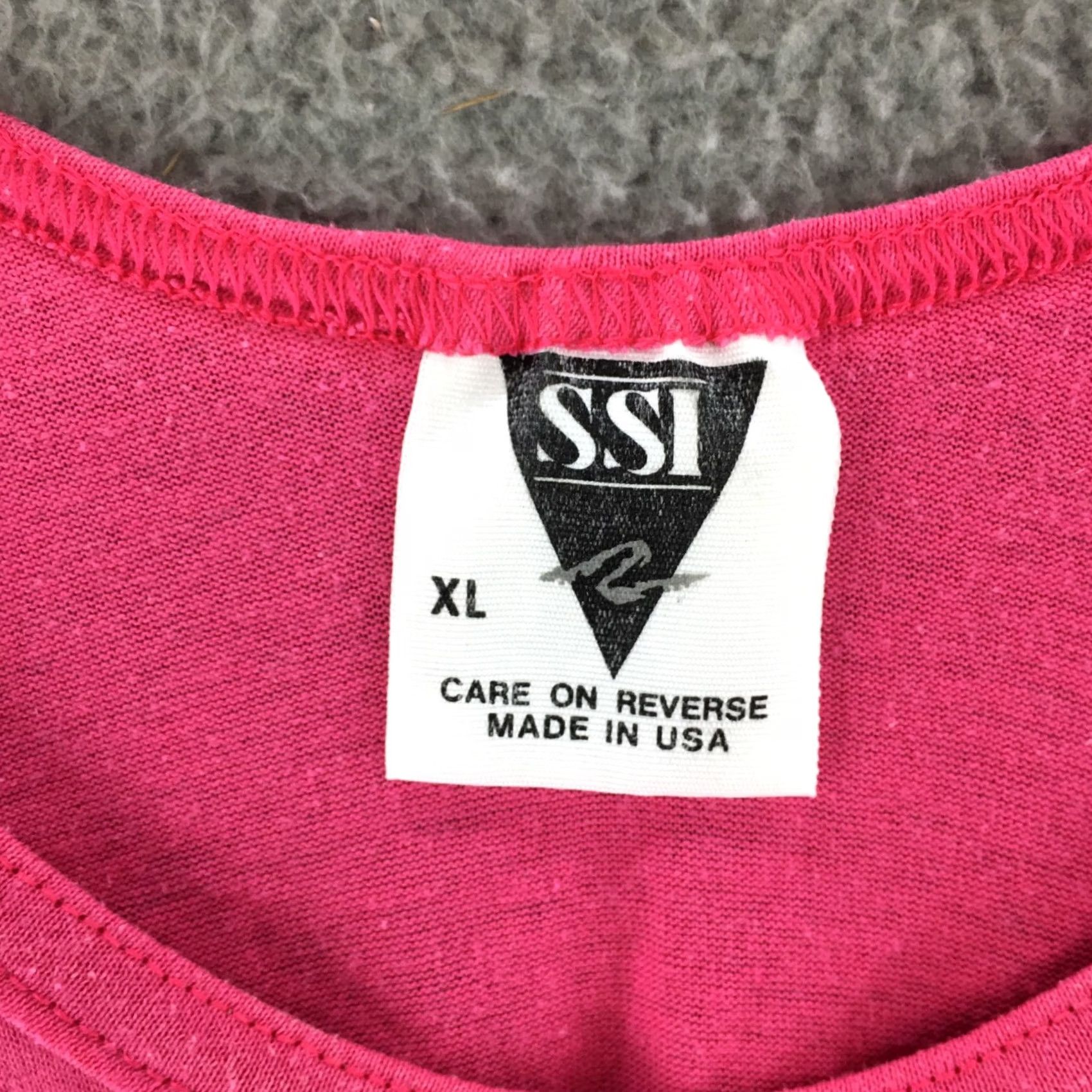 Pinko Ssi Tank Top Shirt Womens XL Pink Round Neck Sleeveless Graphic Print Pullover Size XL / US 12-14 / IT 48-50 - 5 Thumbnail