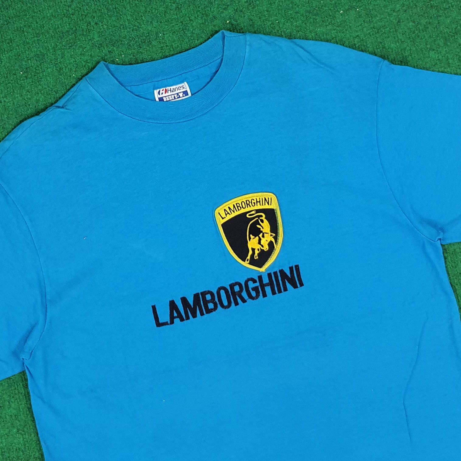 Lamborghini × Vintage Vintage Lamborghini Motorsports Embroidered Logo Tshirt Size US M / EU 48-50 / 2 - 2 Thumbnail