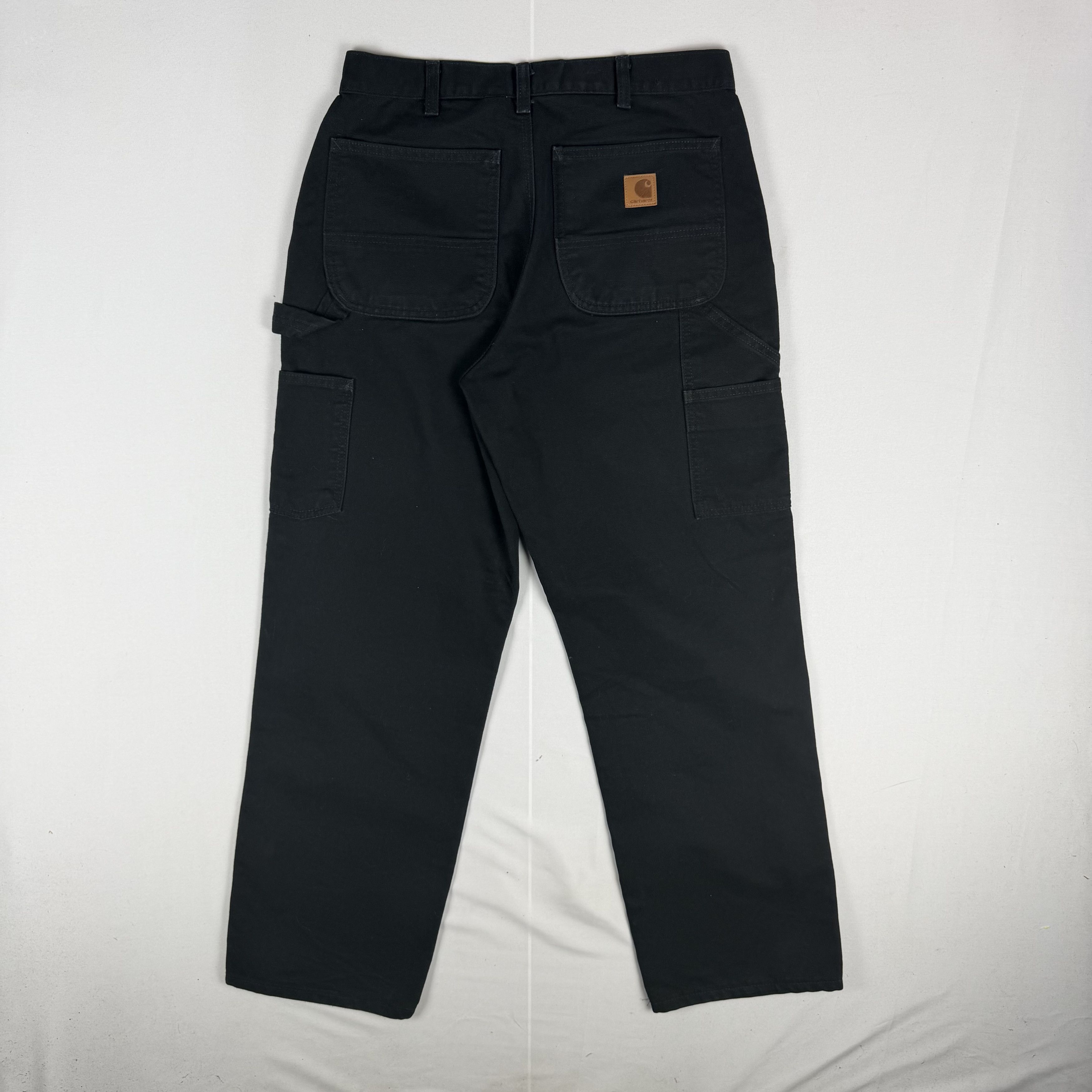 Carhartt Carhartt B11 Black Carpenter Work Pants 32x32 Size US 32 / EU 48 - 1 Thumbnail