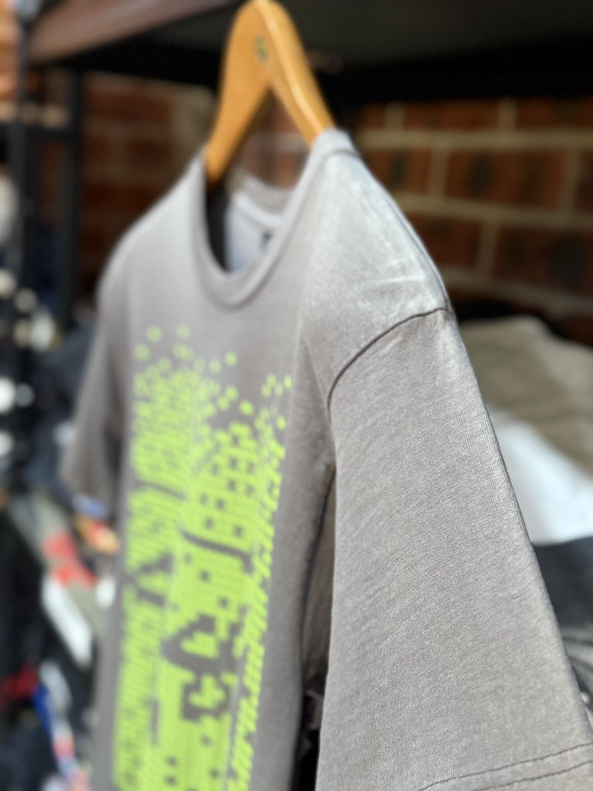 Stussy Thrashed Vintage Stussy Mini Green Logo Sun Faded Tee Size US M / EU 48-50 / 2 - 6 Thumbnail