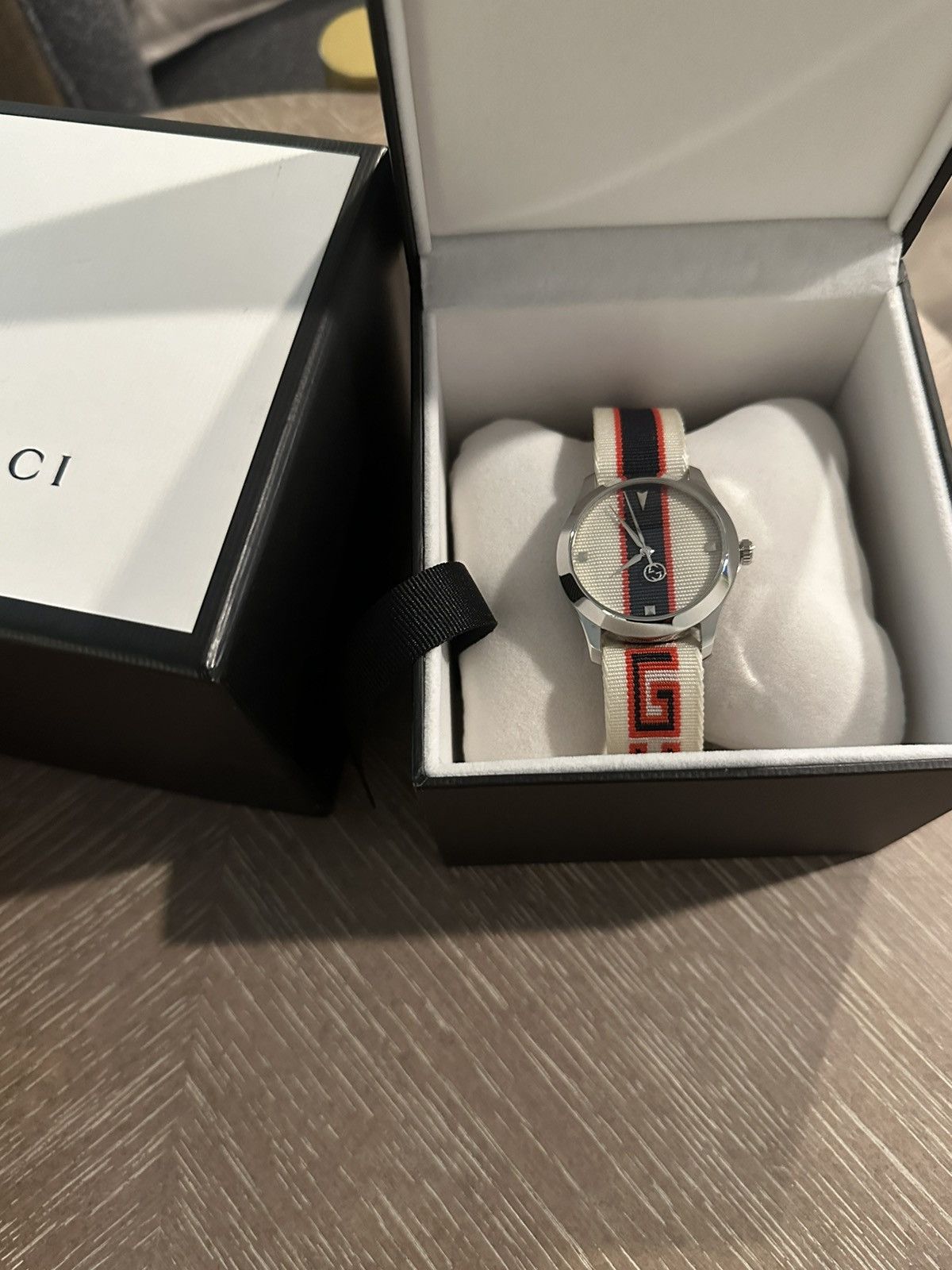 Gucci Gucci Unisex Nylon Watch Size ONE SIZE - 1 Thumbnail