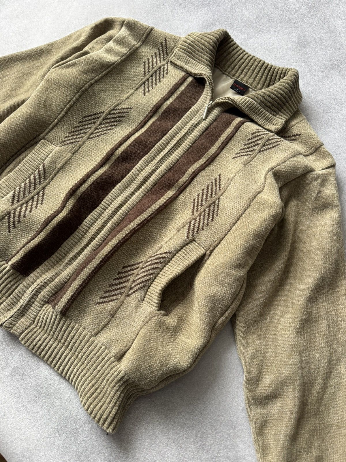 Other Old Money Vintage Sweater jacket brown style Size US L / EU 52-54 / 3 - 5 Thumbnail
