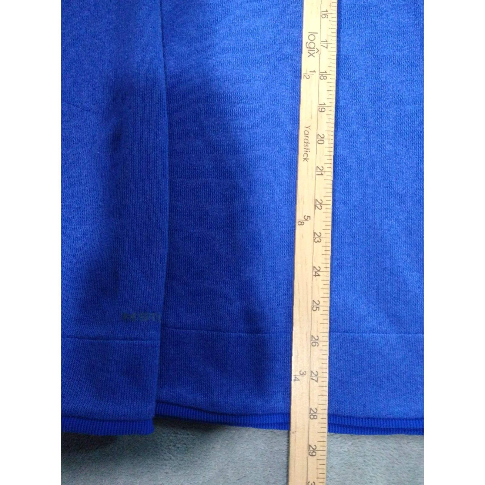 Under Armour Under Armour Sweater Mens Large Blue Storm Pullover Fleece 1/4 Zip Golf ColdGear Mock Neck Long Sleeve Knit Size US L / EU 52-54 / 3 - 3 Thumbnail