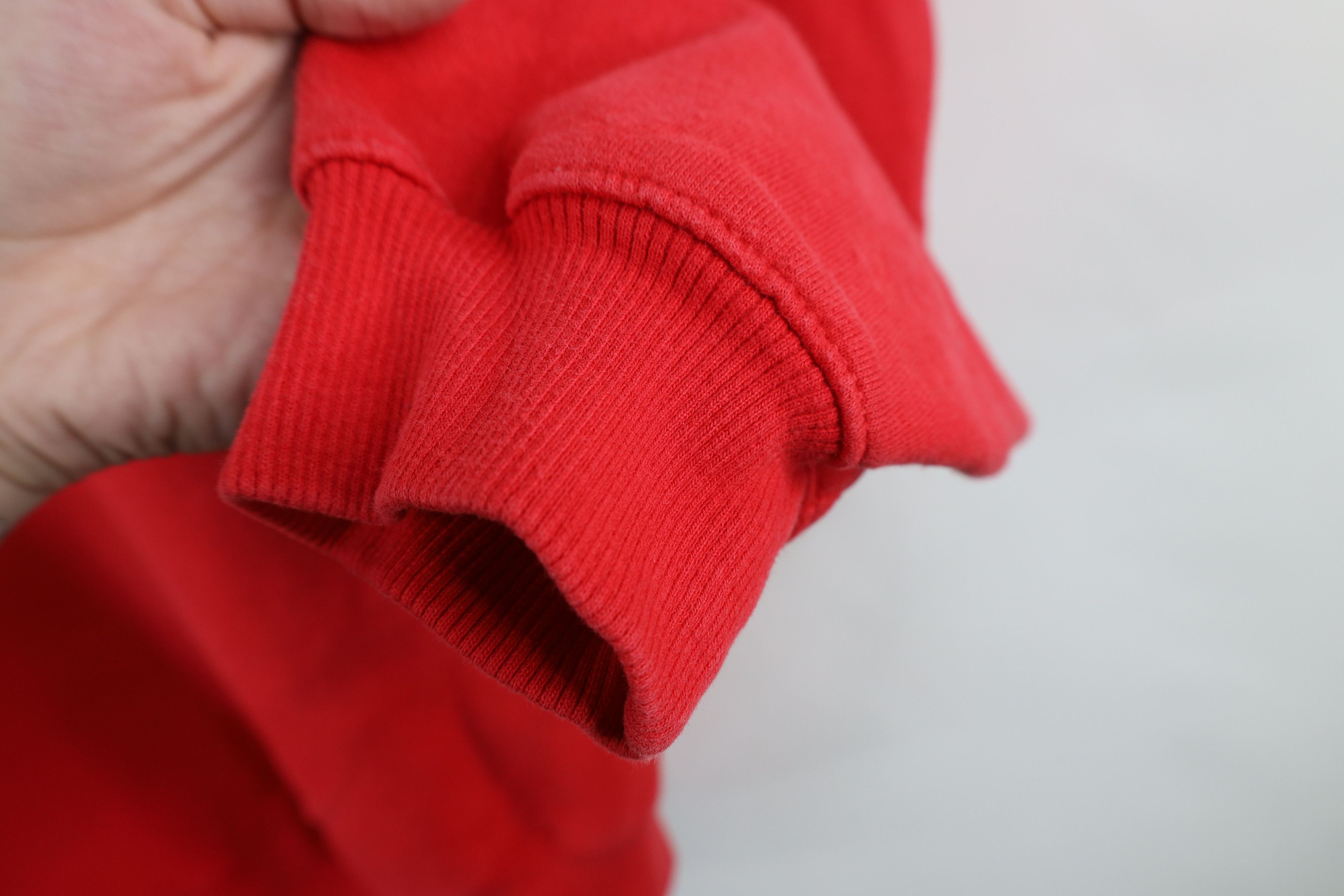 Champion Vintage 90s Champion Classic Logo Crewneck Sweatshirt Red Size US L / EU 52-54 / 3 - 10 Thumbnail
