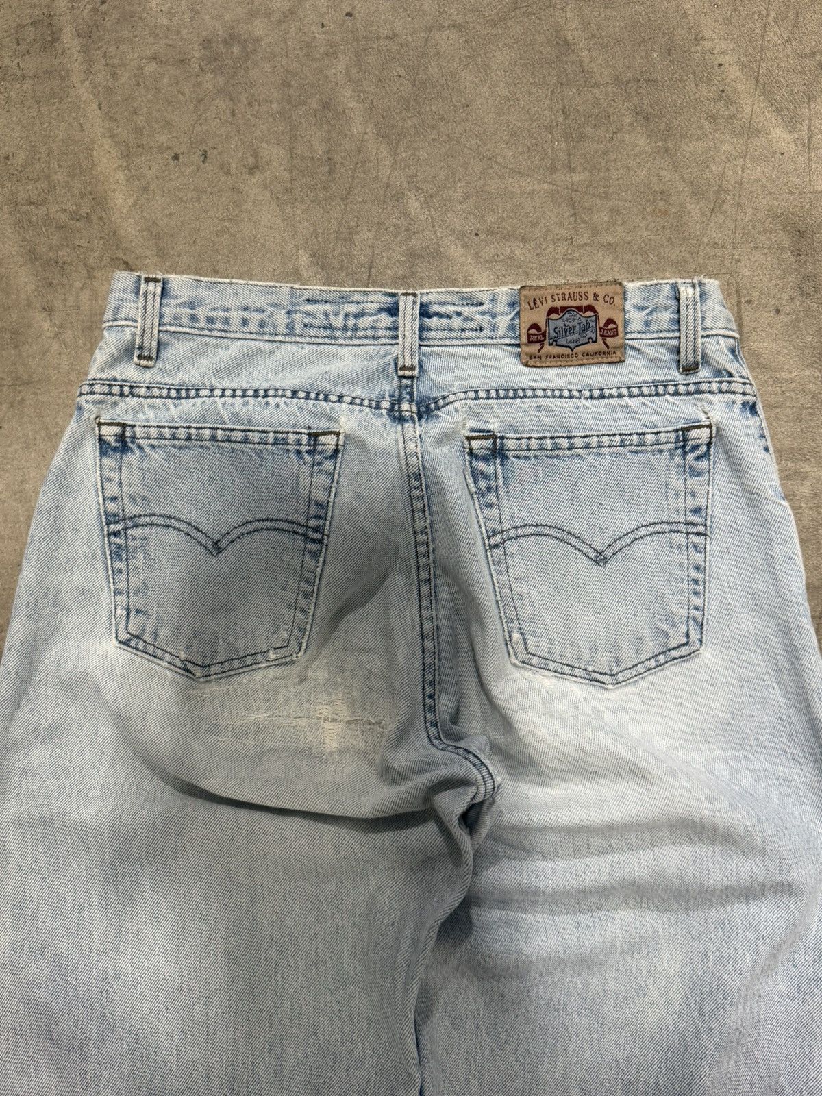 Levi's Rare 80s Vintage Levis SilverTabs Jeans 31x32 Size US 31 - 2 Thumbnail