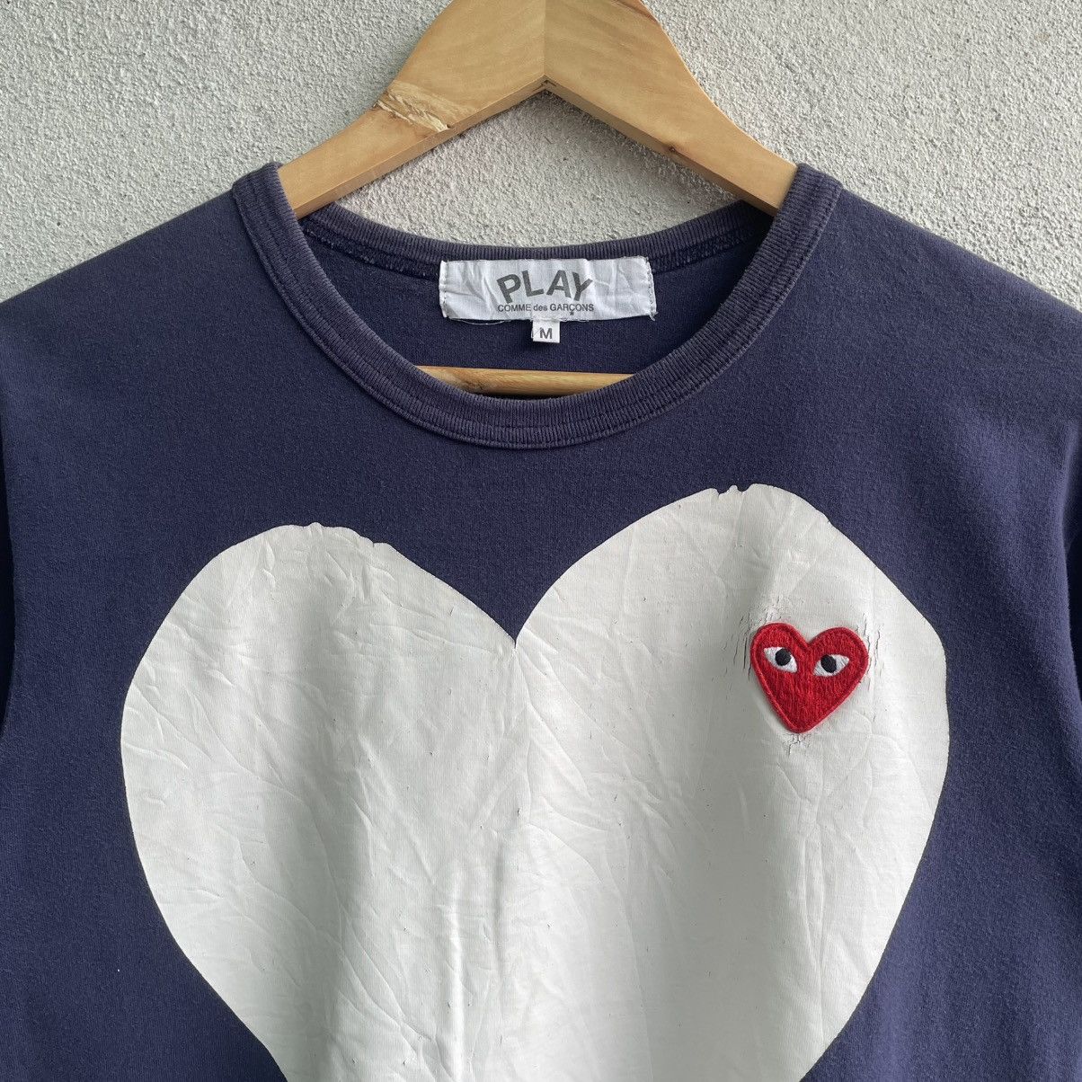 Comme des Garcons × Comme des Garcons PLAY Comme des Garcons Play Tee Shirt Size US M / EU 48-50 / 2 - 3 Thumbnail