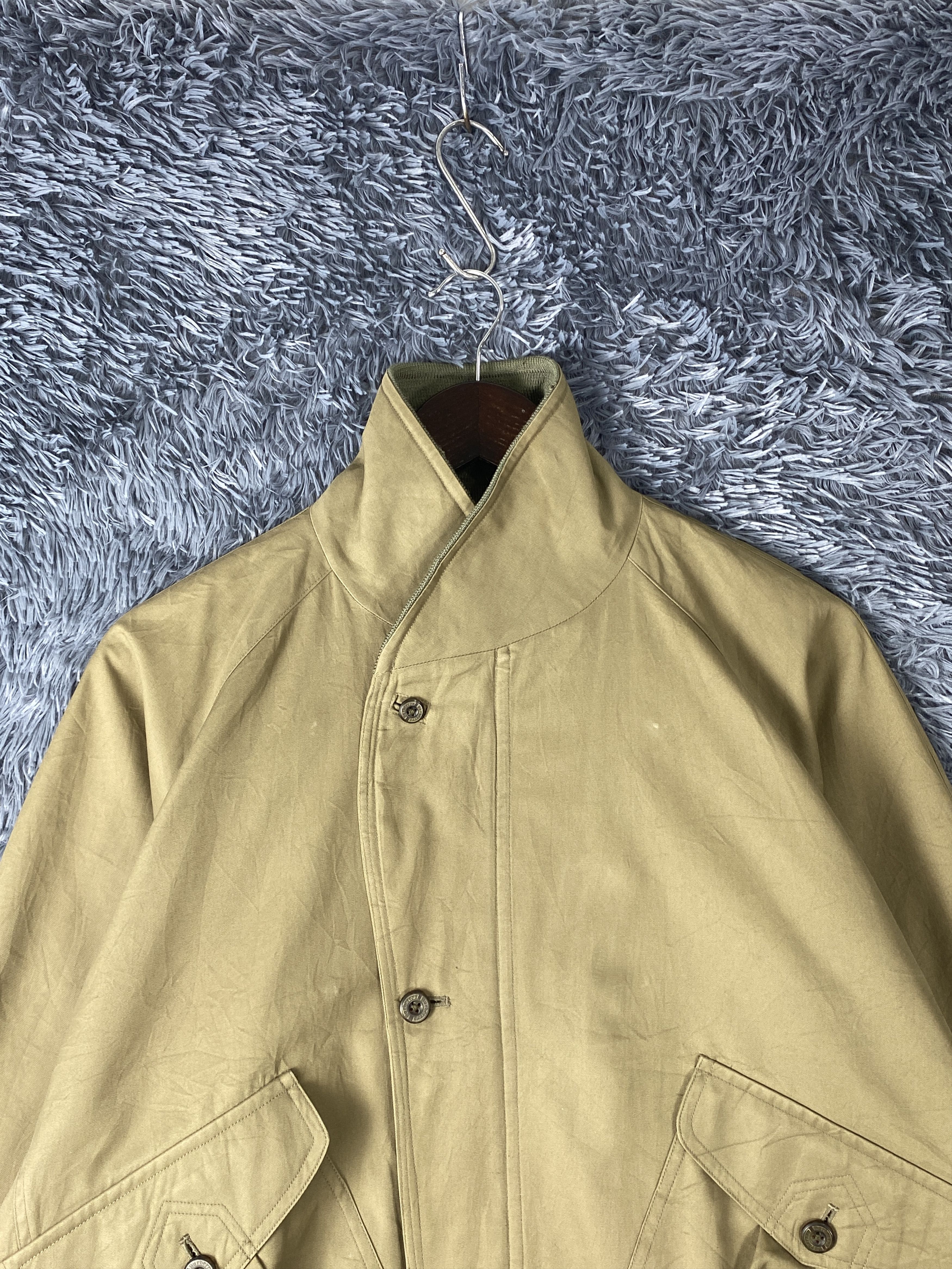 Burberry Vintage Burberry Zip Button Jacket Size US L / EU 52-54 / 3 - 2 Thumbnail