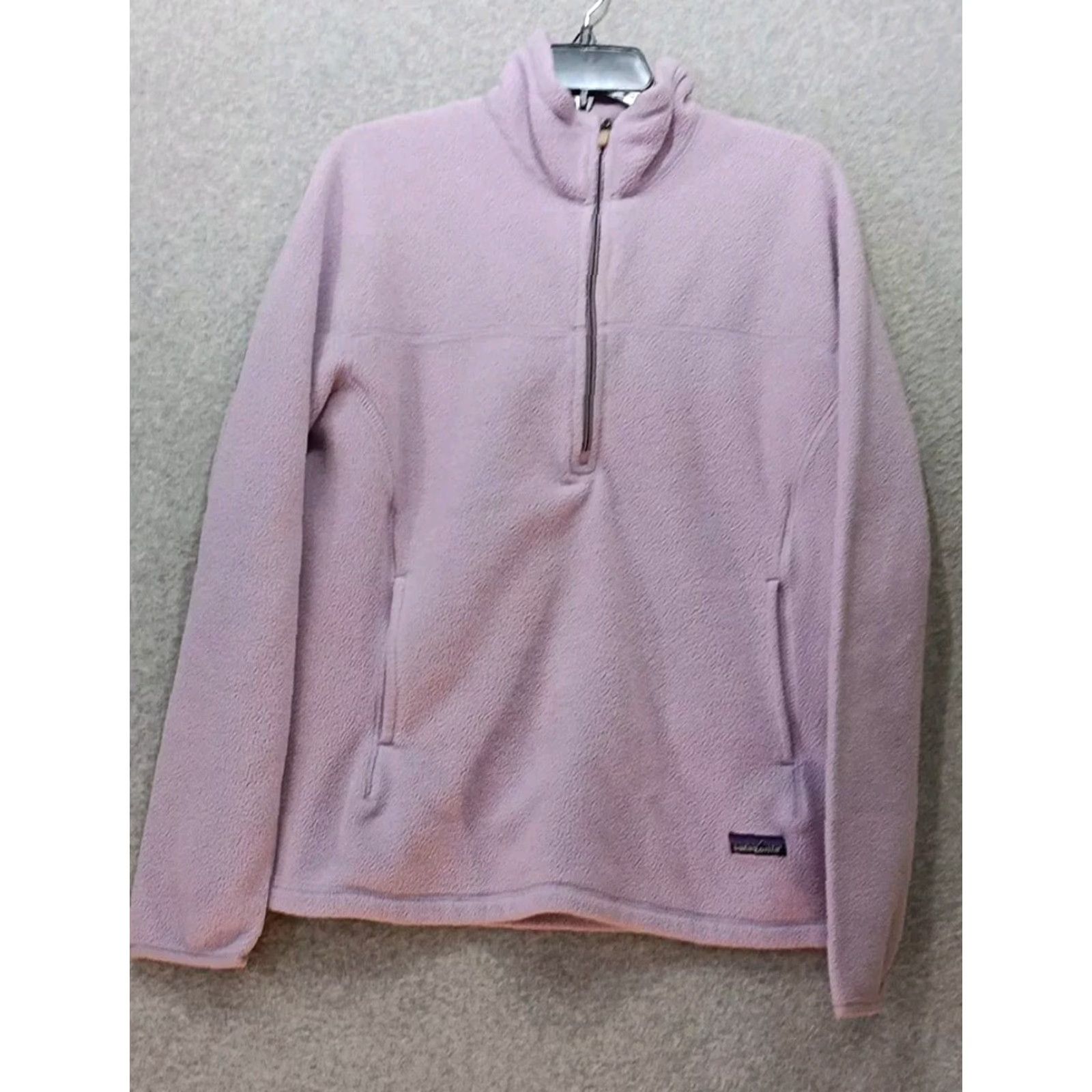 Patagonia Patagonia Sweater Women’s XL Purple Fleece 1/4 Zip Dolman Sleeve Mock Neck Pockets Outdoor Casual Womens Size XL / US 12-14 / IT 48-50 - 2 Thumbnail