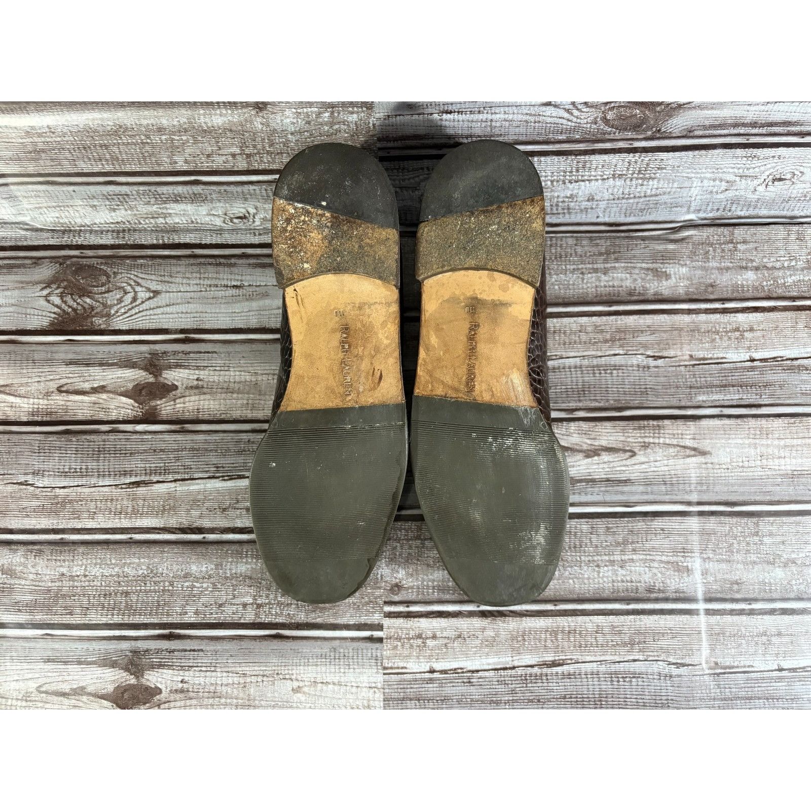Ralph Lauren Ralph Lauren Alligator Crocodile Loafer shoes sz 11 B color Size US 11 / IT 41 - 7 Thumbnail