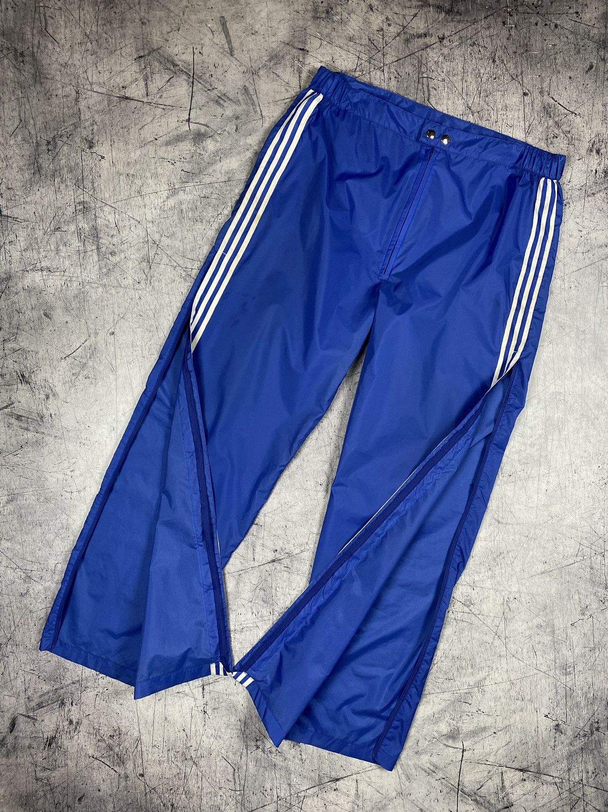 Adidas Adidas Ventex 80s vintage faded striped nylon track pants Size US 34 / EU 50 - 6 Thumbnail