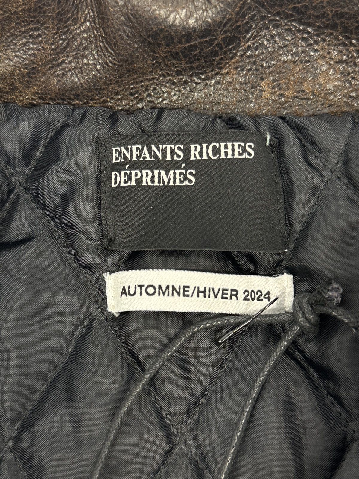 Enfants Riches Deprimes DISTRESSED PRINT DENIM JACKET Size US XL / EU 56 / 4 - 10 Thumbnail