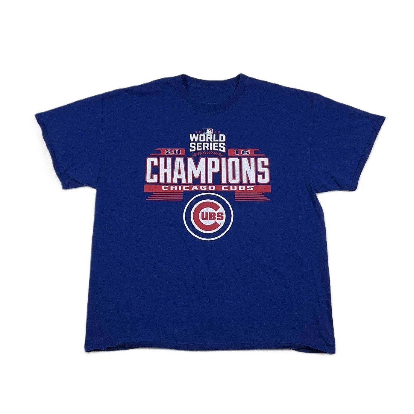 MLB MLB Chicago Cubs 2016 World Series Champions T-Shirt 2XL Size US XXL / EU 58 / 5 - 1 Thumbnail
