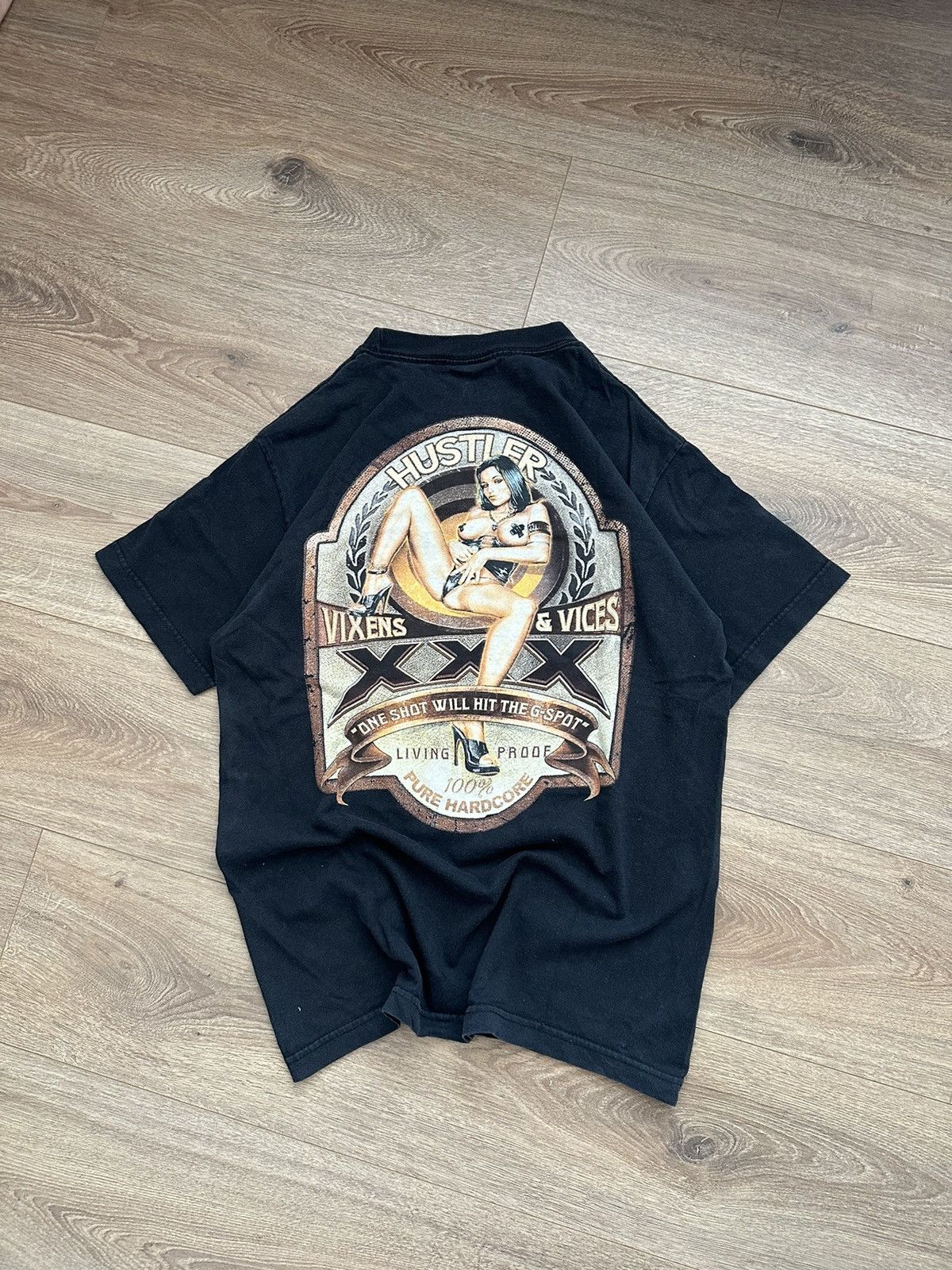 Hook-Ups 🔥VINTAGE HUSTLER XXX PORNSTAR PORN NUDE T-SHIRT🔥 Size US M / EU 48-50 / 2 - 1 Thumbnail