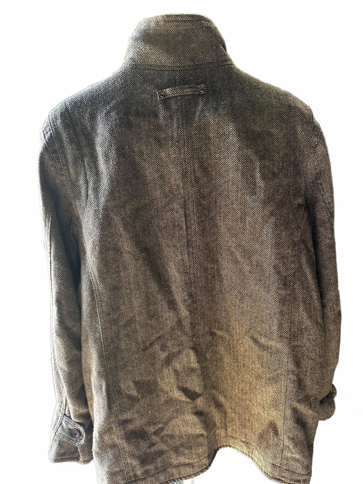 Ezekiel Ezekiel Black Label Herringbone Wool Blend Field Jacket Size US L / EU 52-54 / 3 - 2 Thumbnail