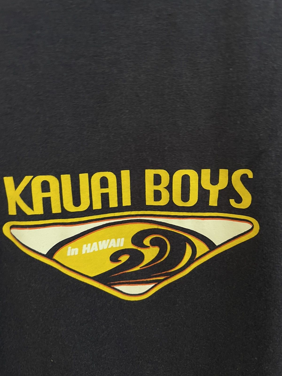 Vintage Vintage Y2K Kauai Boys in Hawaii double sleeve t shirt Size US L / EU 52-54 / 3 - 4 Thumbnail