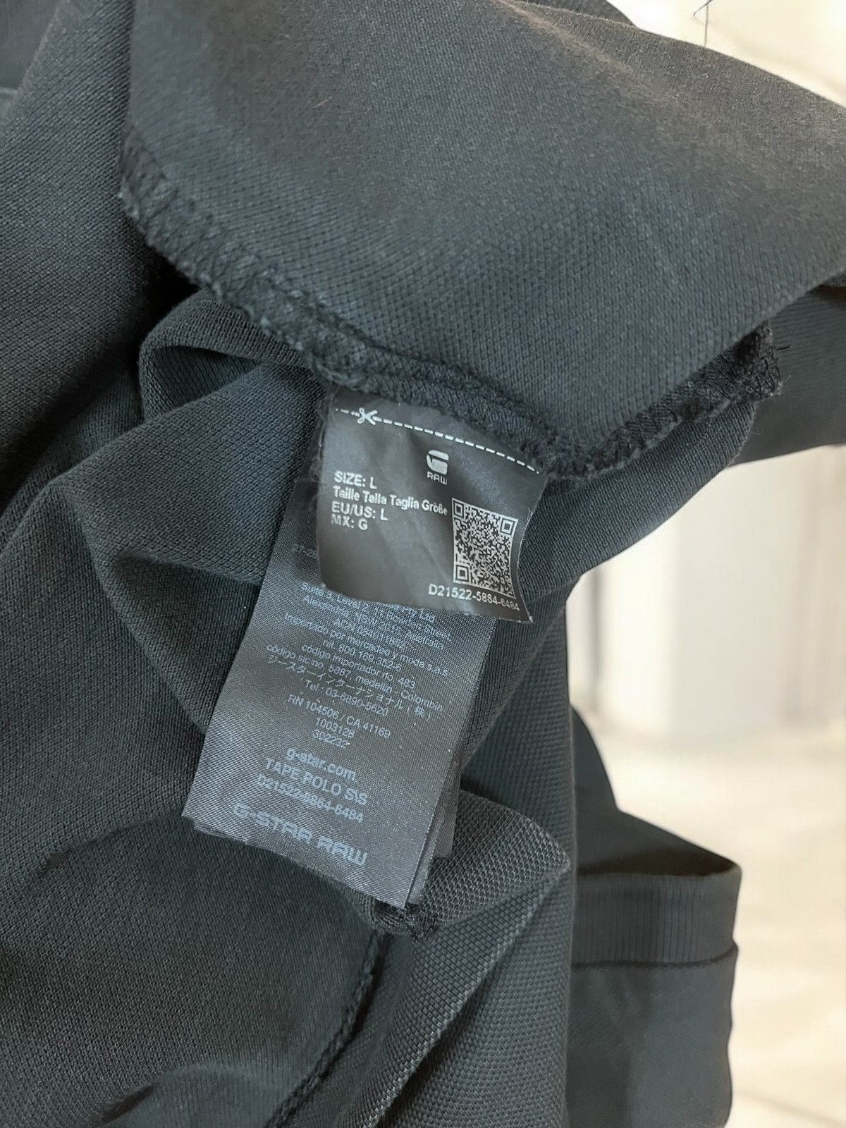 G-Star G-Star Raw Tape Polo Shirt size M Size US M / EU 48-50 / 2 - 6 Thumbnail