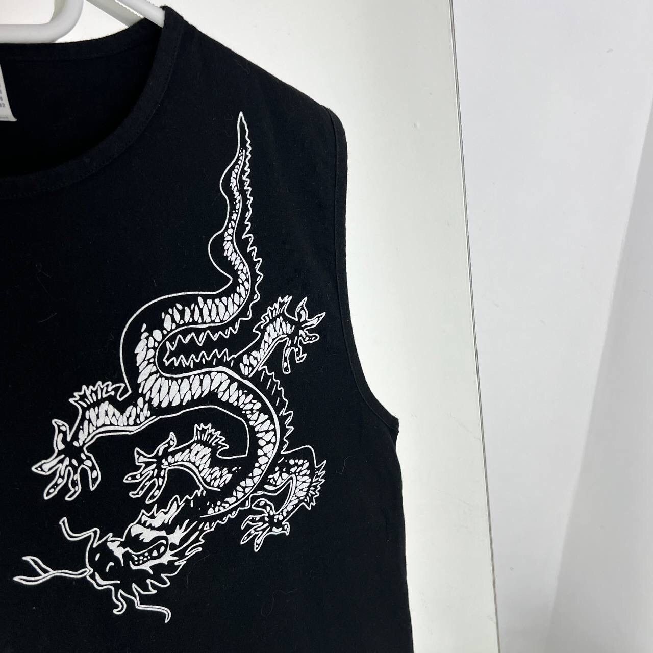 Japanese Brand Dragon Japanese Y2k Style Vintage Tribal Tee Tank Top Size US S / EU 44-46 / 1 - 3 Thumbnail