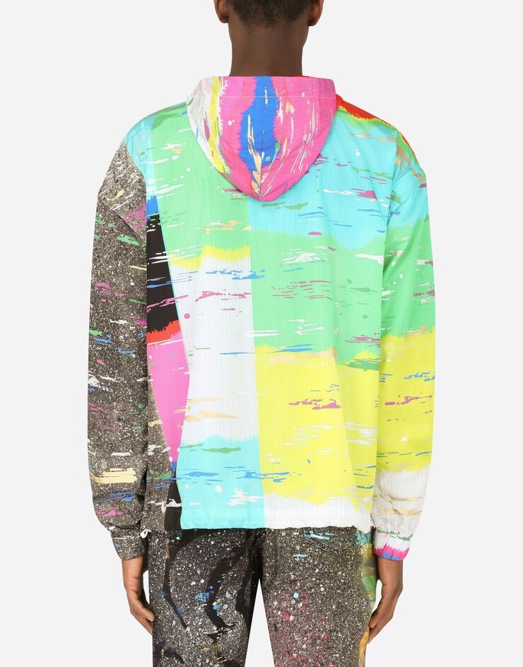 Dolce & Gabbana o1y0825 Hooded Jacket in Multicolor Size M / US 6-8 / IT 42-44 - 5 Thumbnail