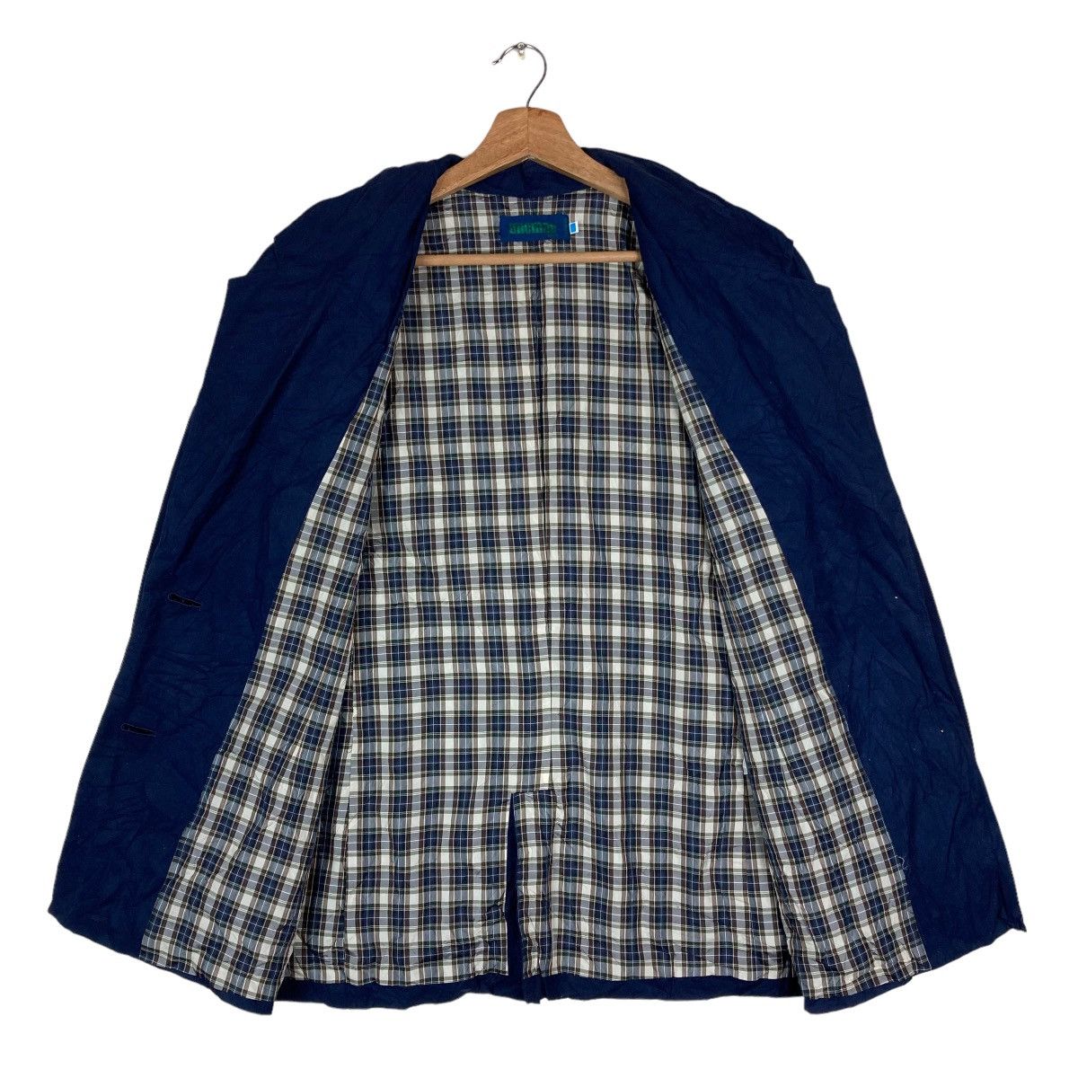 Vintage Vintage Micmac Paris Renown Checkered Inside Flat Button Size US M / EU 48-50 / 2 - 6 Thumbnail