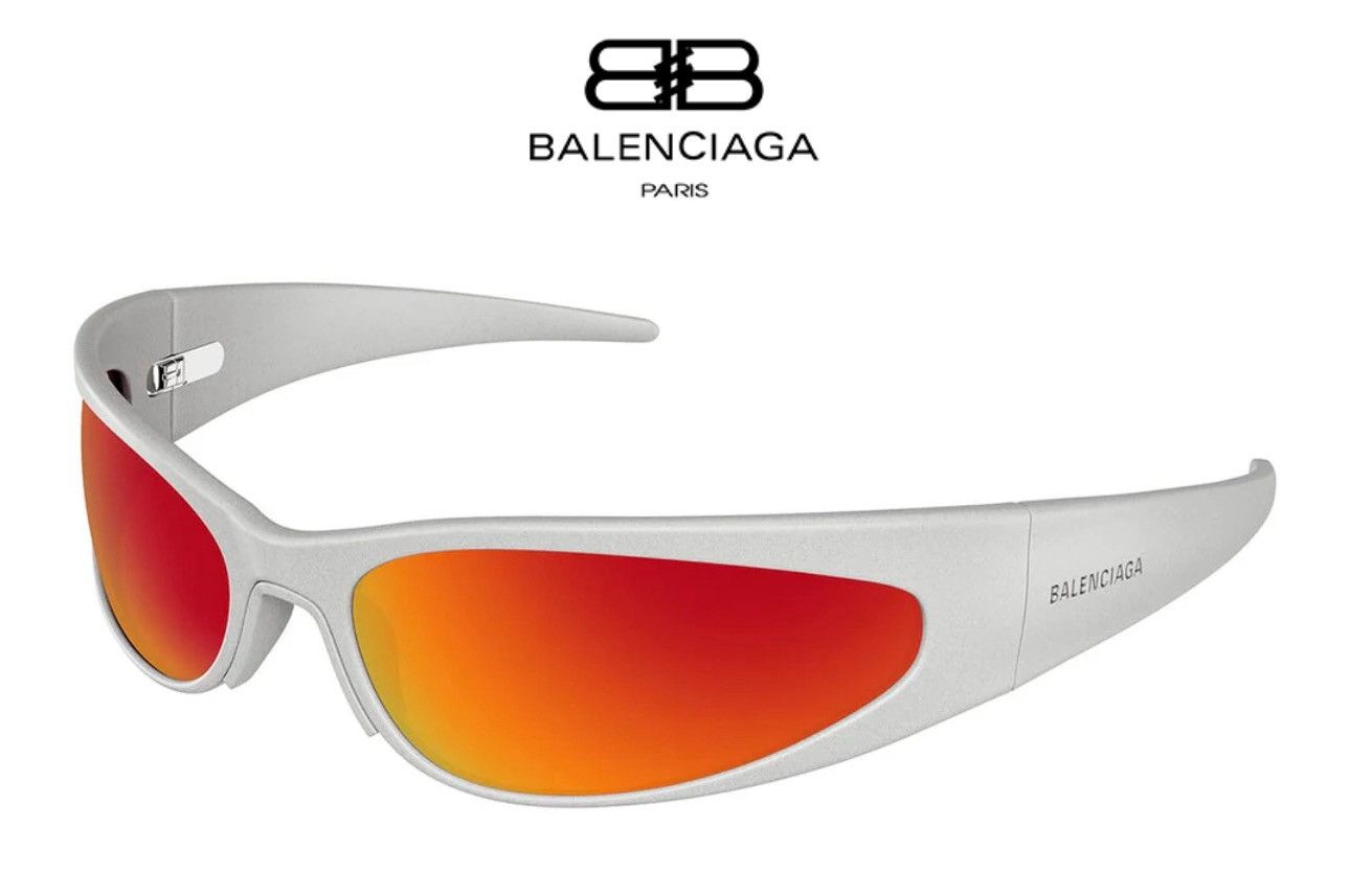 Balenciaga BALENCIAGA sunglases silver Size ONE SIZE - 2 Thumbnail