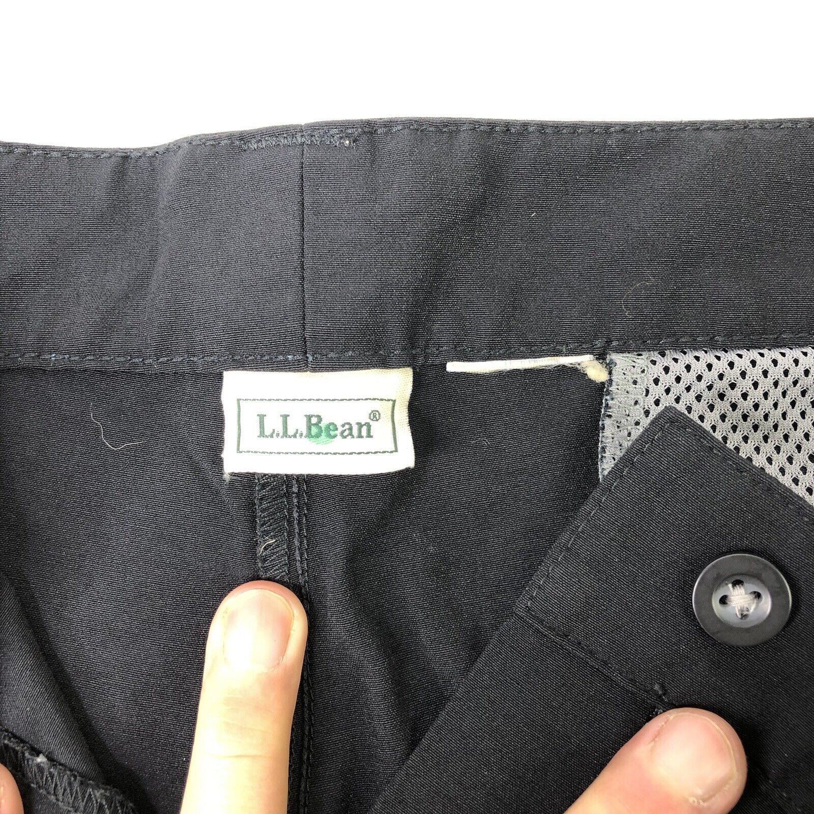 L.L. Bean LL Bean Women Black Trousers Pants 16 Ranger Barn Outdoor Size 36" / US 14 / IT 50 - 4 Thumbnail