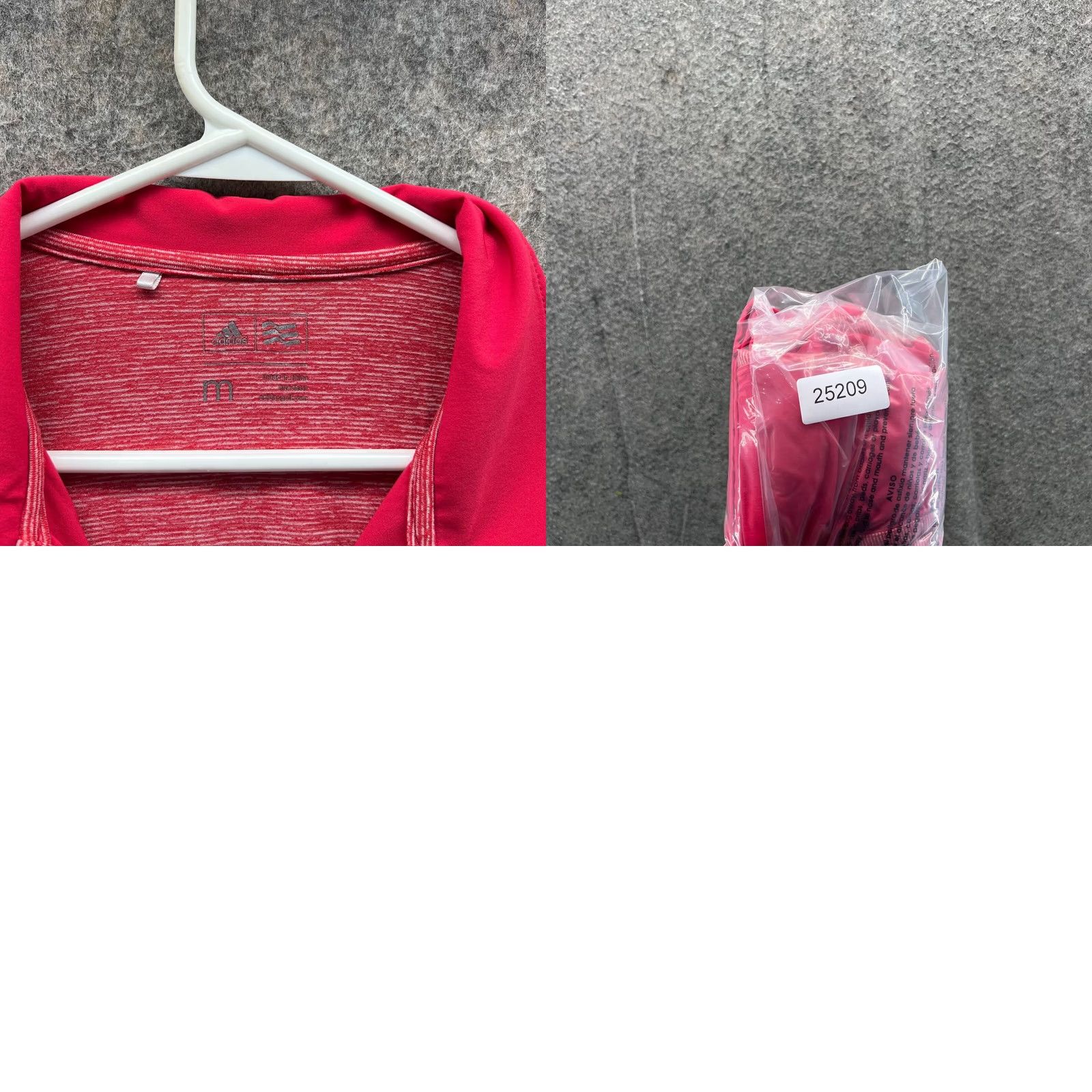 Adidas Adidas Polo Shirt Dress Women M Pink Knit Spandex Short Sleeve Collared Knee Length Casual Dress Size M / US 6-8 / IT 42-44 - 9 Thumbnail