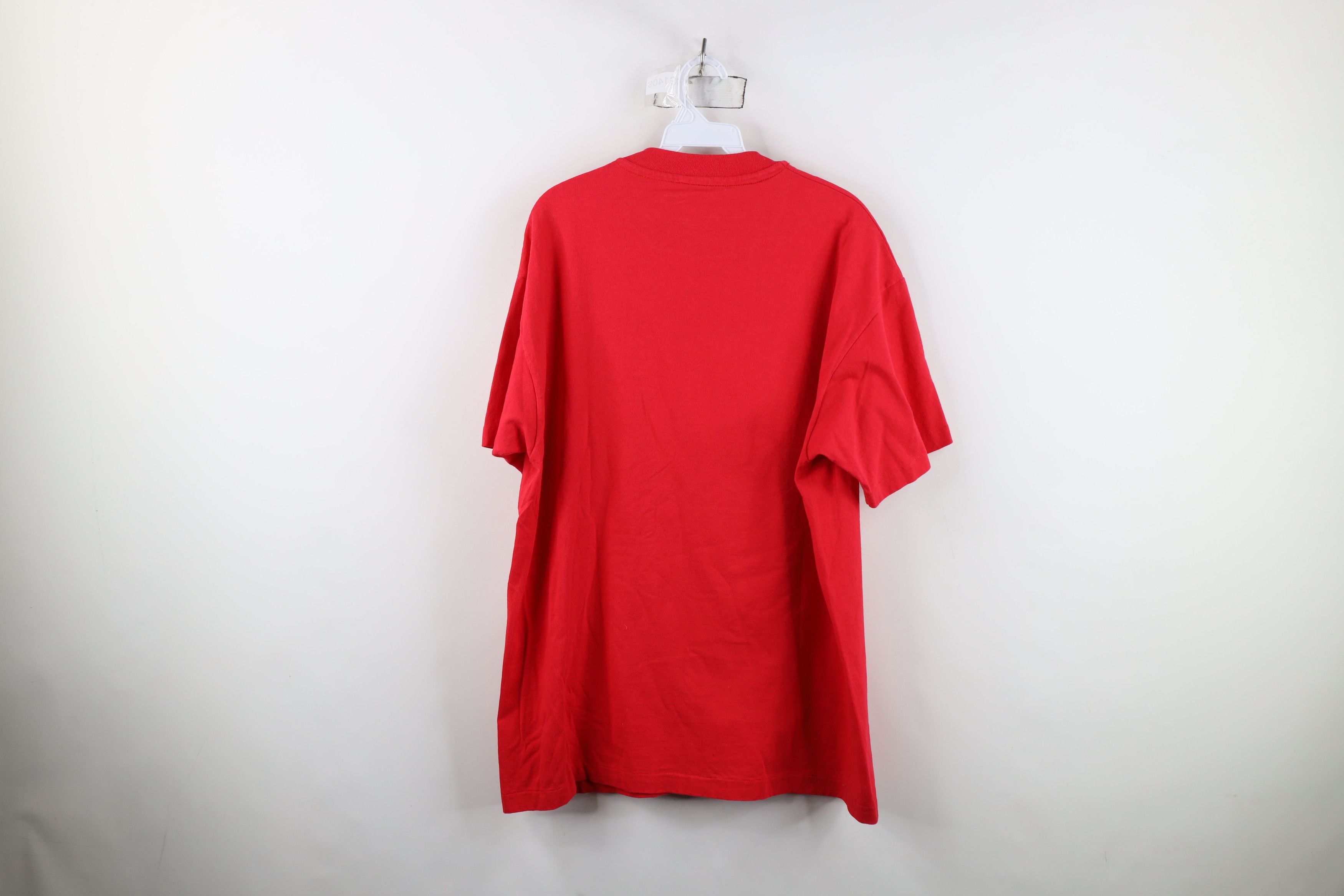 Vintage Vintage 90s Streetwear Team USA Olympics T-Shirt Red USA Size US XL / EU 56 / 4 - 10 Thumbnail