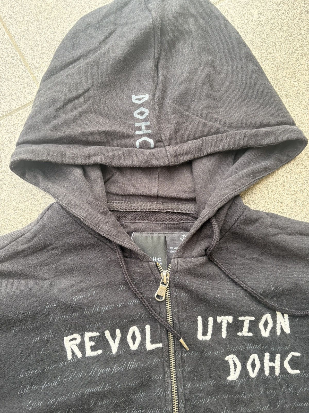 Japanese Brand Dohc Revolution zipp poem hoodie ifsixwasnine lgb Size US XL / EU 56 / 4 - 5 Thumbnail