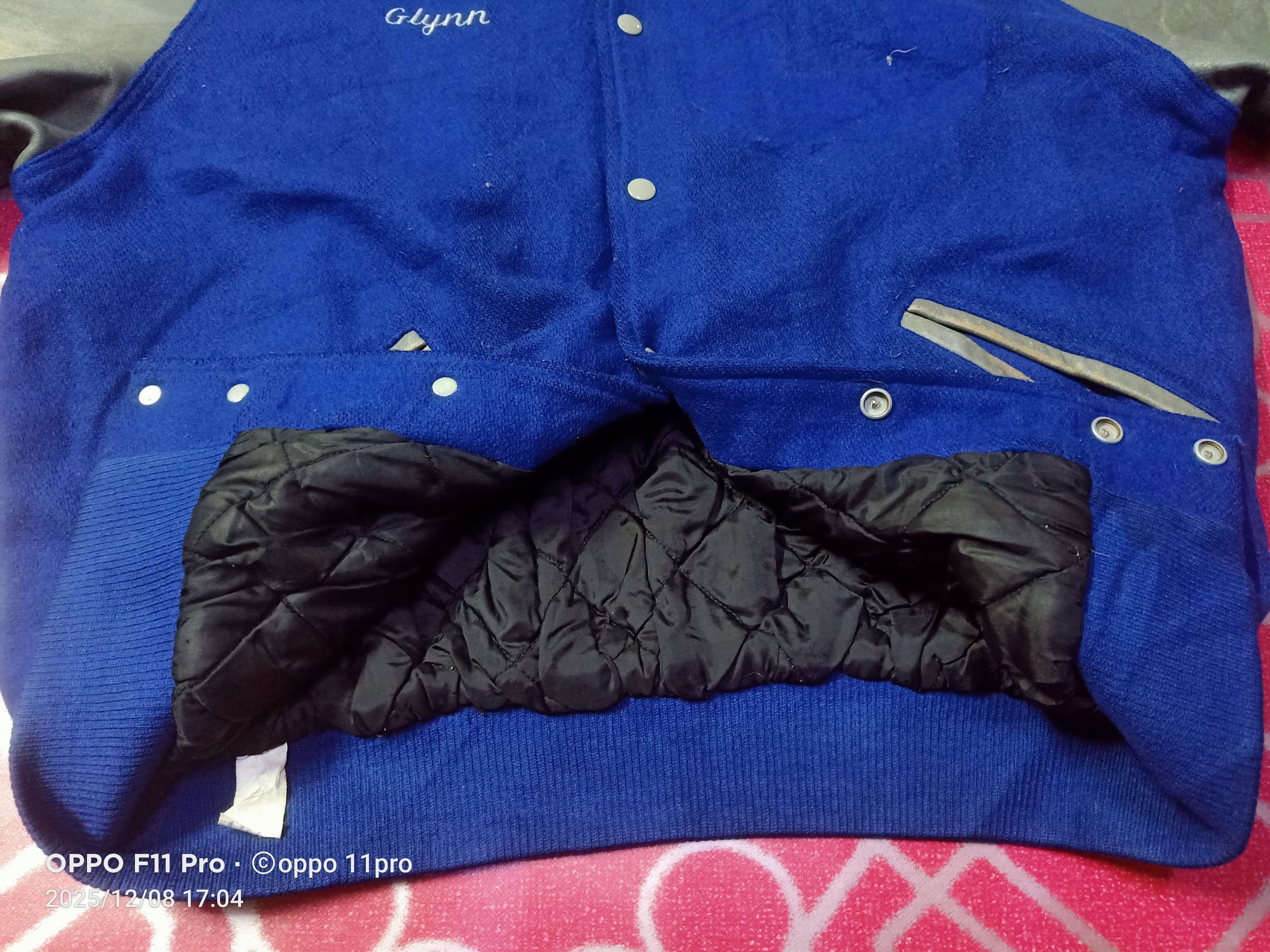 Rennoc 🌟Vintage Rennoc Varsity Jacket Leather 🌟 Size US L / EU 52-54 / 3 - 11 Thumbnail