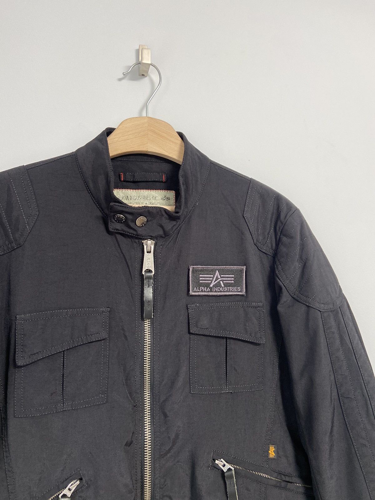 Alpha Industries Alpha industries Vintage Jacket Big Logo Size M / US 6-8 / IT 42-44 - 2 Thumbnail