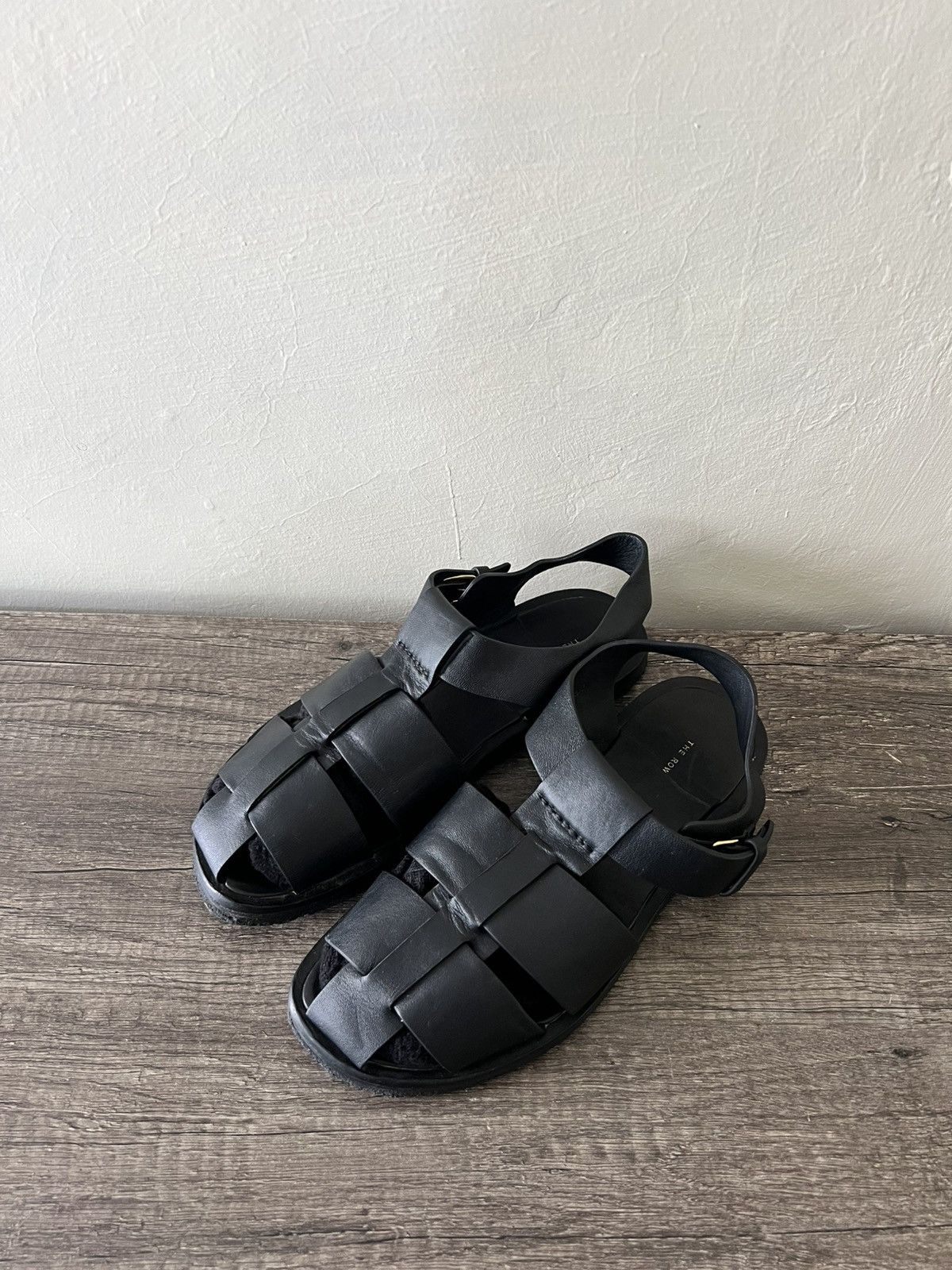 The Row THE ROW FISHERMAN CREPE SOLE SANDALS Size US 8 / IT 38 - 4 Thumbnail