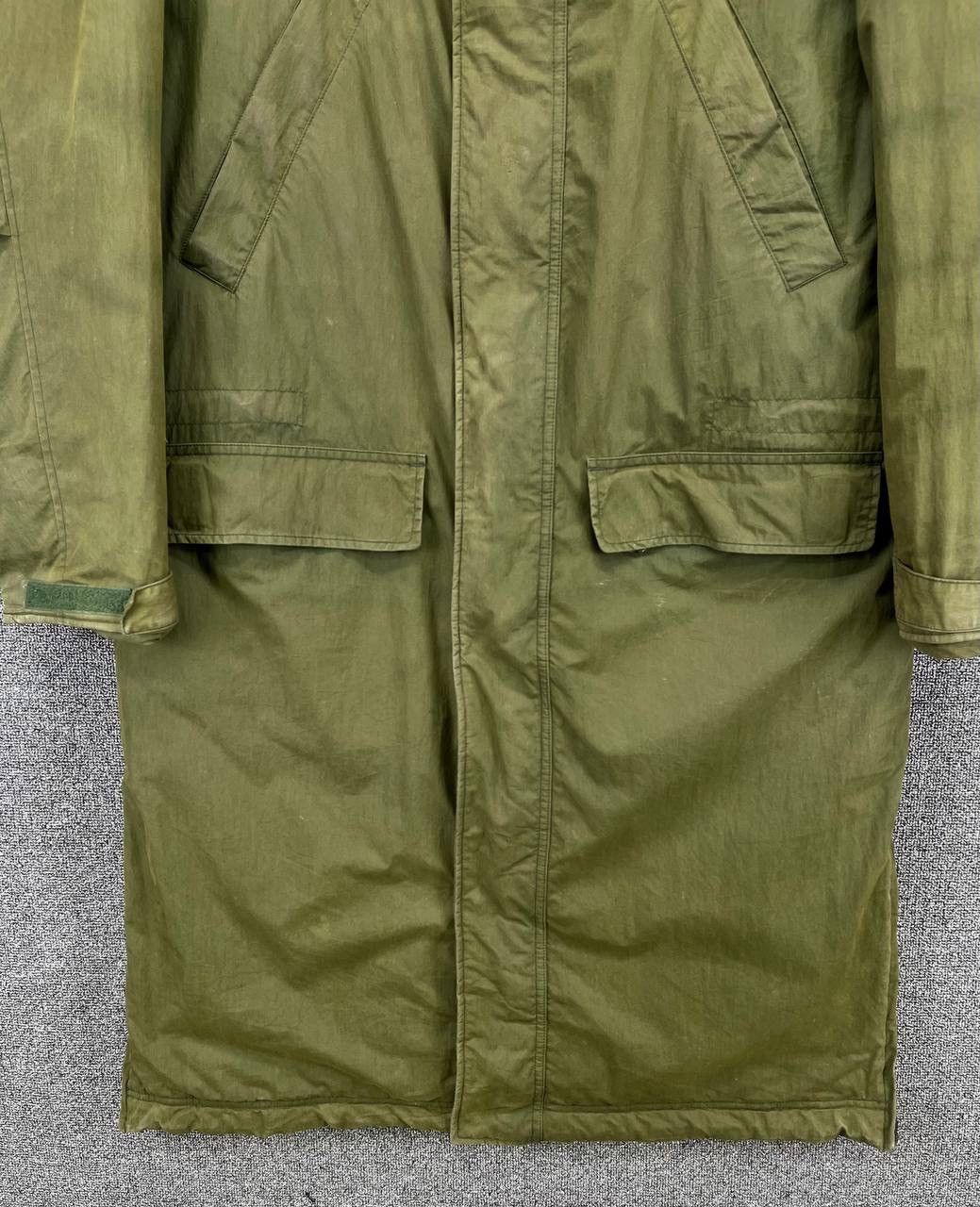 L.L. Bean × Vintage Vintage L.L. Bean Military Army Trashed Long Jacket Size US M / EU 48-50 / 2 - 2 Thumbnail