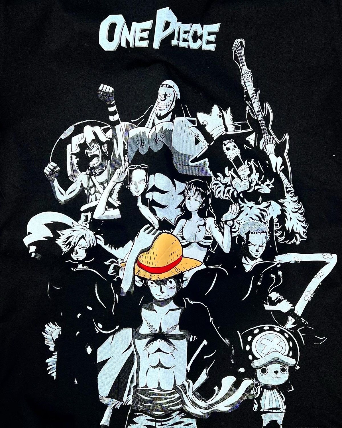 Anime One piece “straw hat” crew tee Size US XL / EU 56 / 4 - 3 Thumbnail