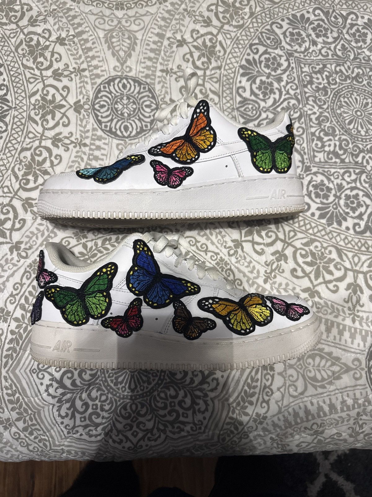 Nike Custom Air Force 1s Size US 9 / EU 42 - 1 Thumbnail