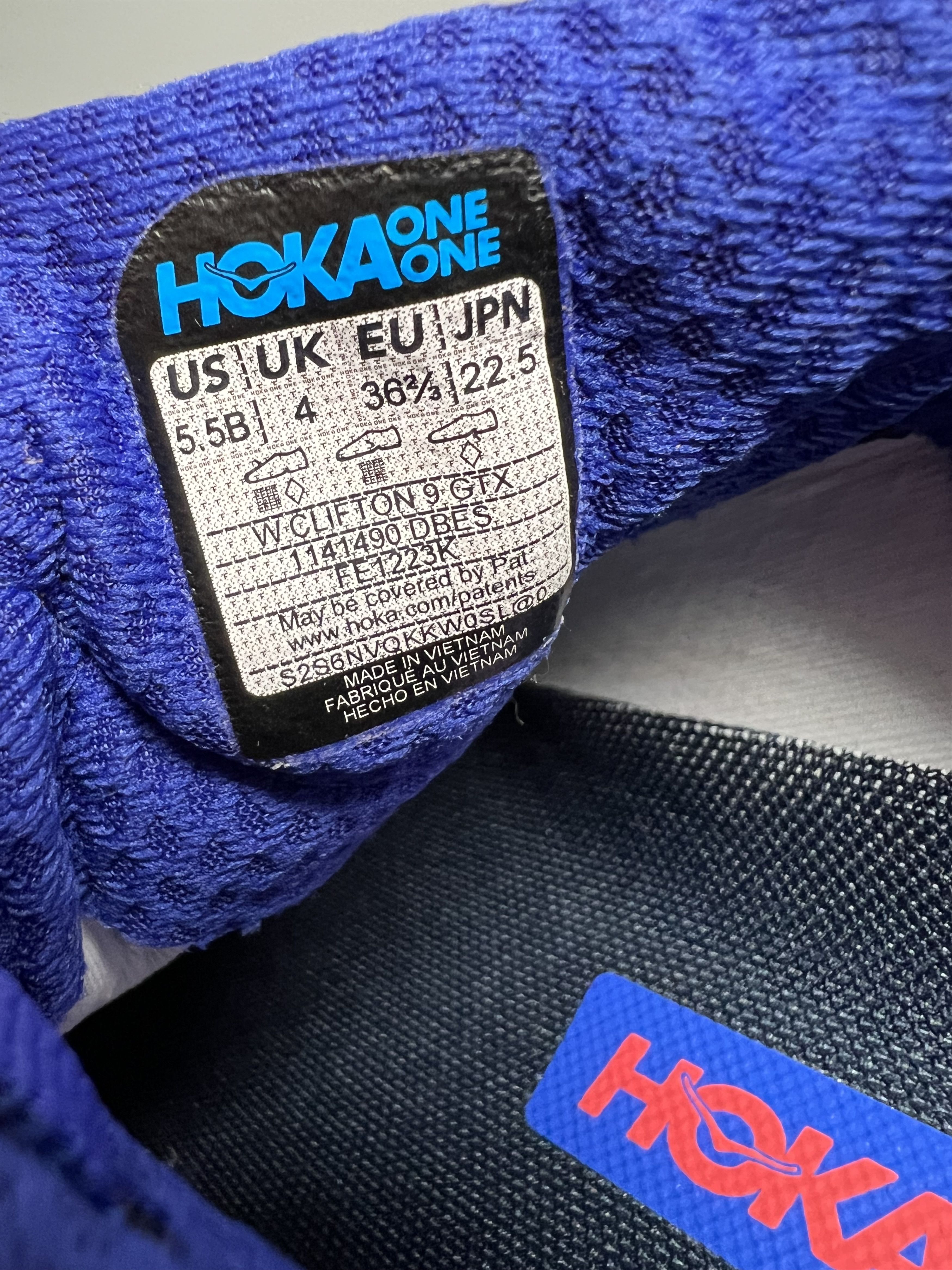 Hoka 5.5B Hoka One One Clifton 9 GTX Gore-Tex Running Shoes Size US 5.5 / IT 35.5 - 19 Thumbnail
