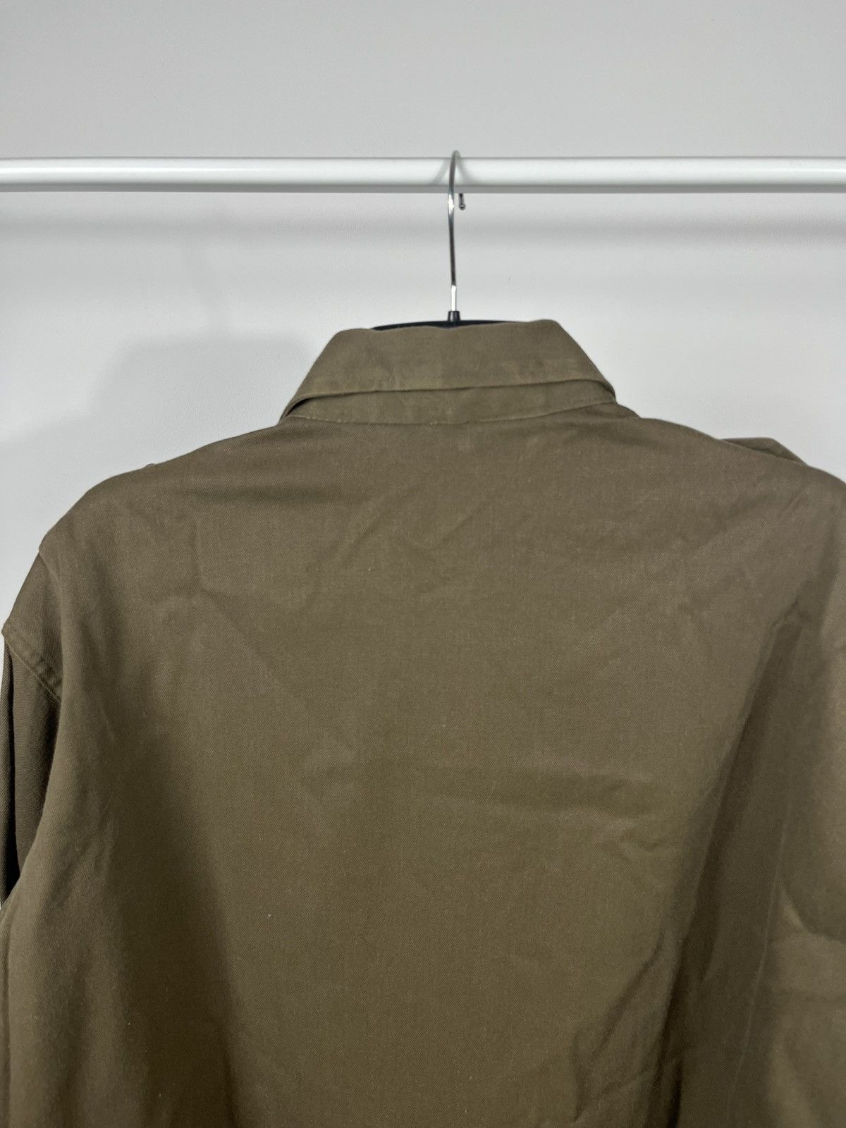 Other Austrian Army Olive Green Military Shirt with Epaulettes Size US XL / EU 56 / 4 - 11 Thumbnail