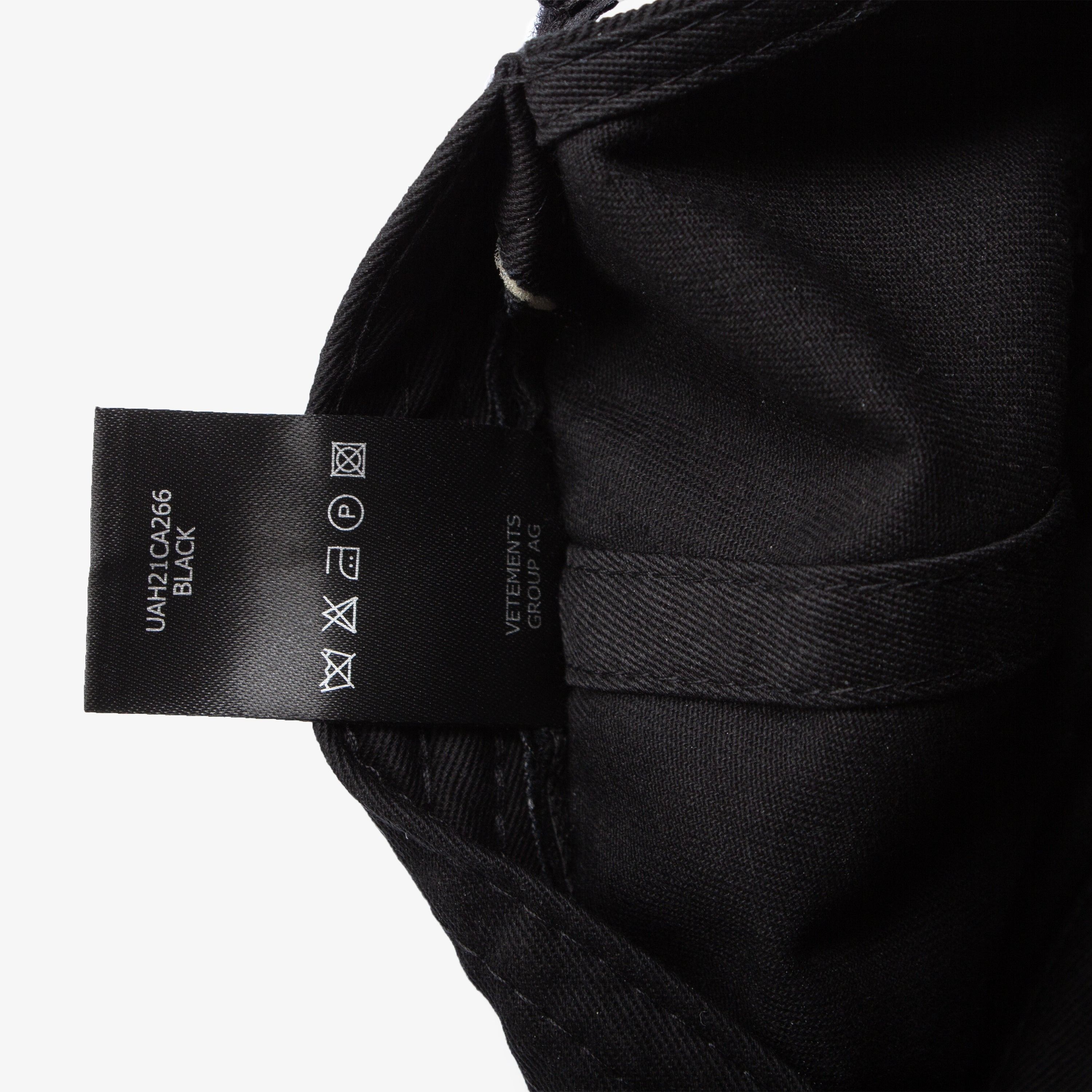 Vetements VETEMENTS BLACK GOTH HAT Size ONE SIZE - 4 Thumbnail