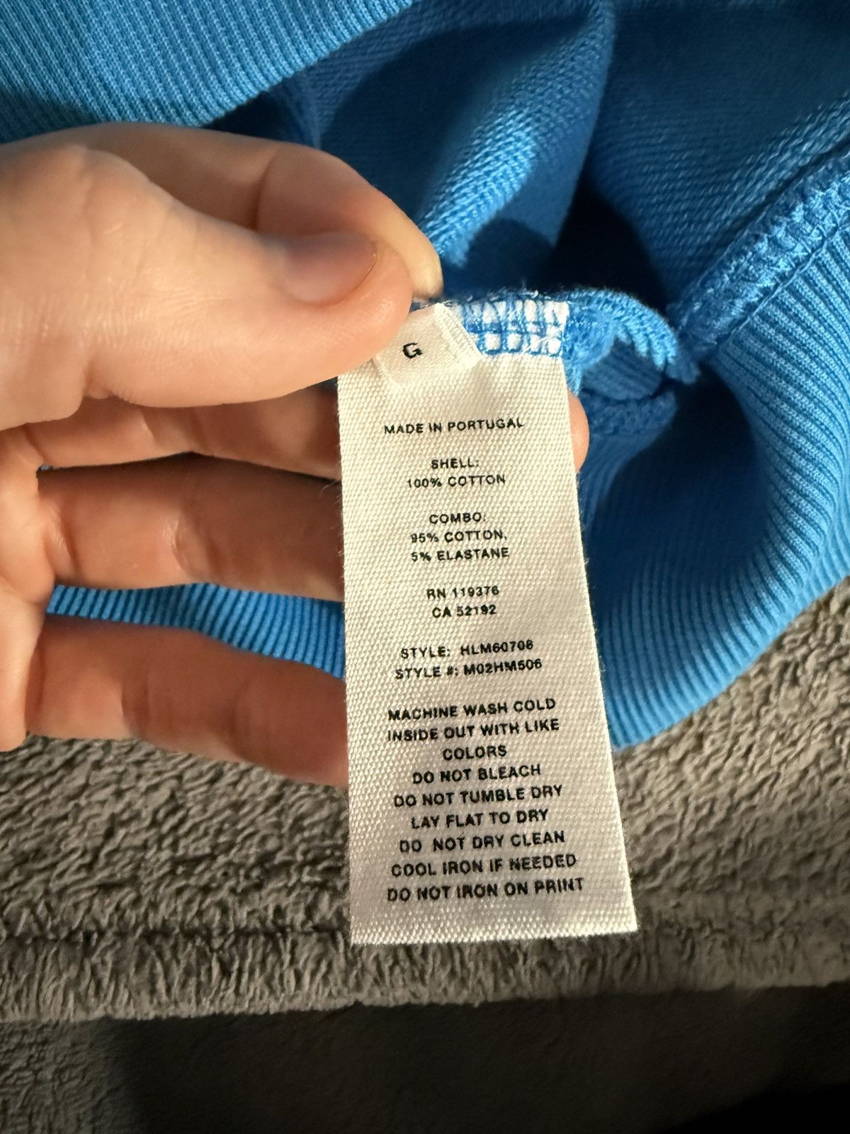 Helmut Lang Helmut Lang SS22 "visual aid" hoodie Size US L / EU 52-54 / 3 - 8 Thumbnail