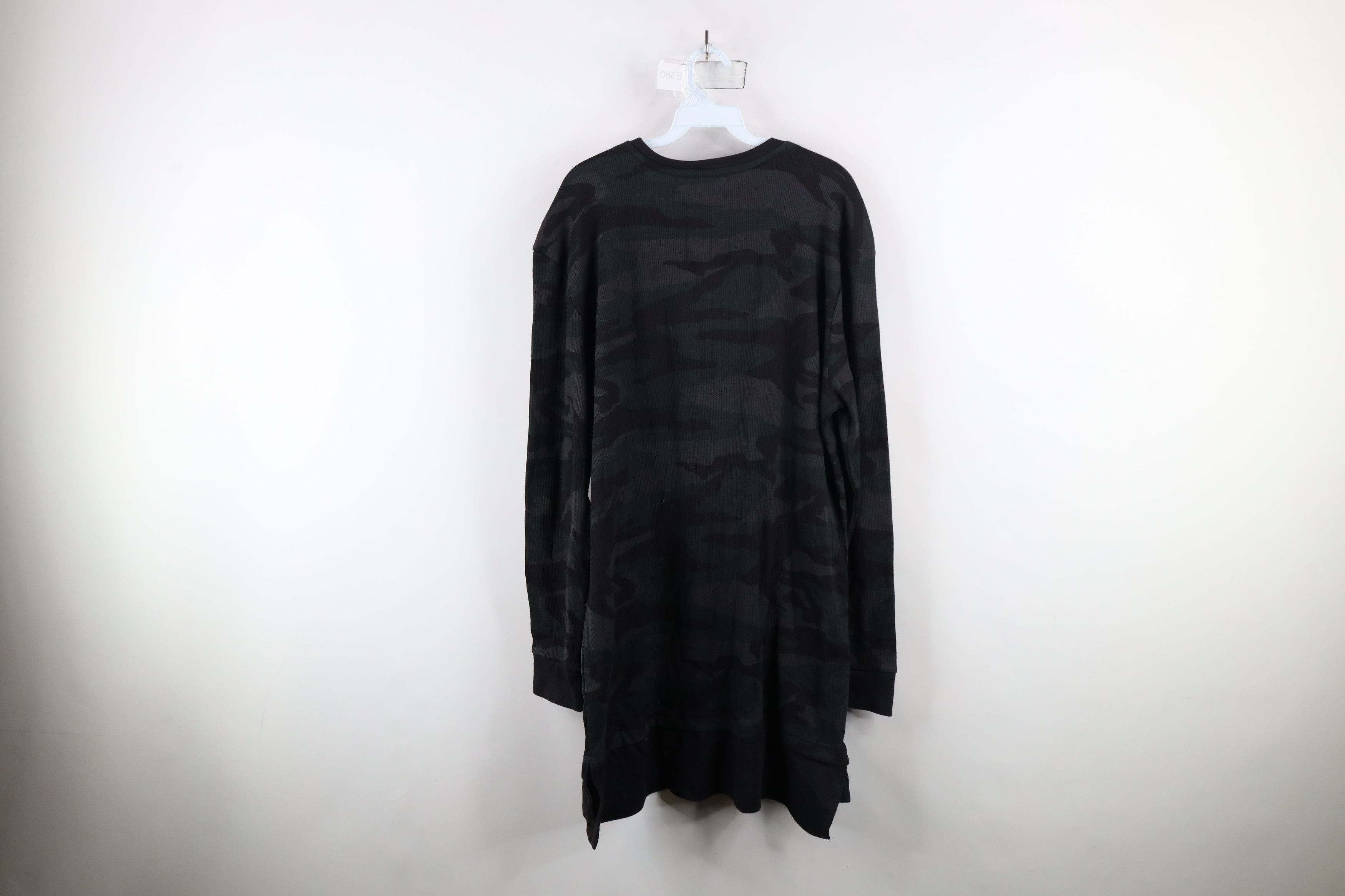 Vintage Deadstock Vintage Y2K Ecko Unlimited Waffle Knit T-Shirt Size US XXL / EU 58 / 5 - 10 Thumbnail