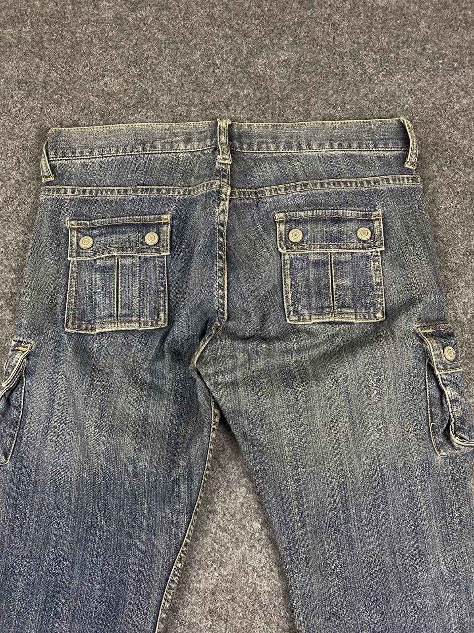 Japanese Brand japanese brand cargo denim nice design Size US 32 / EU 48 - 3 Thumbnail