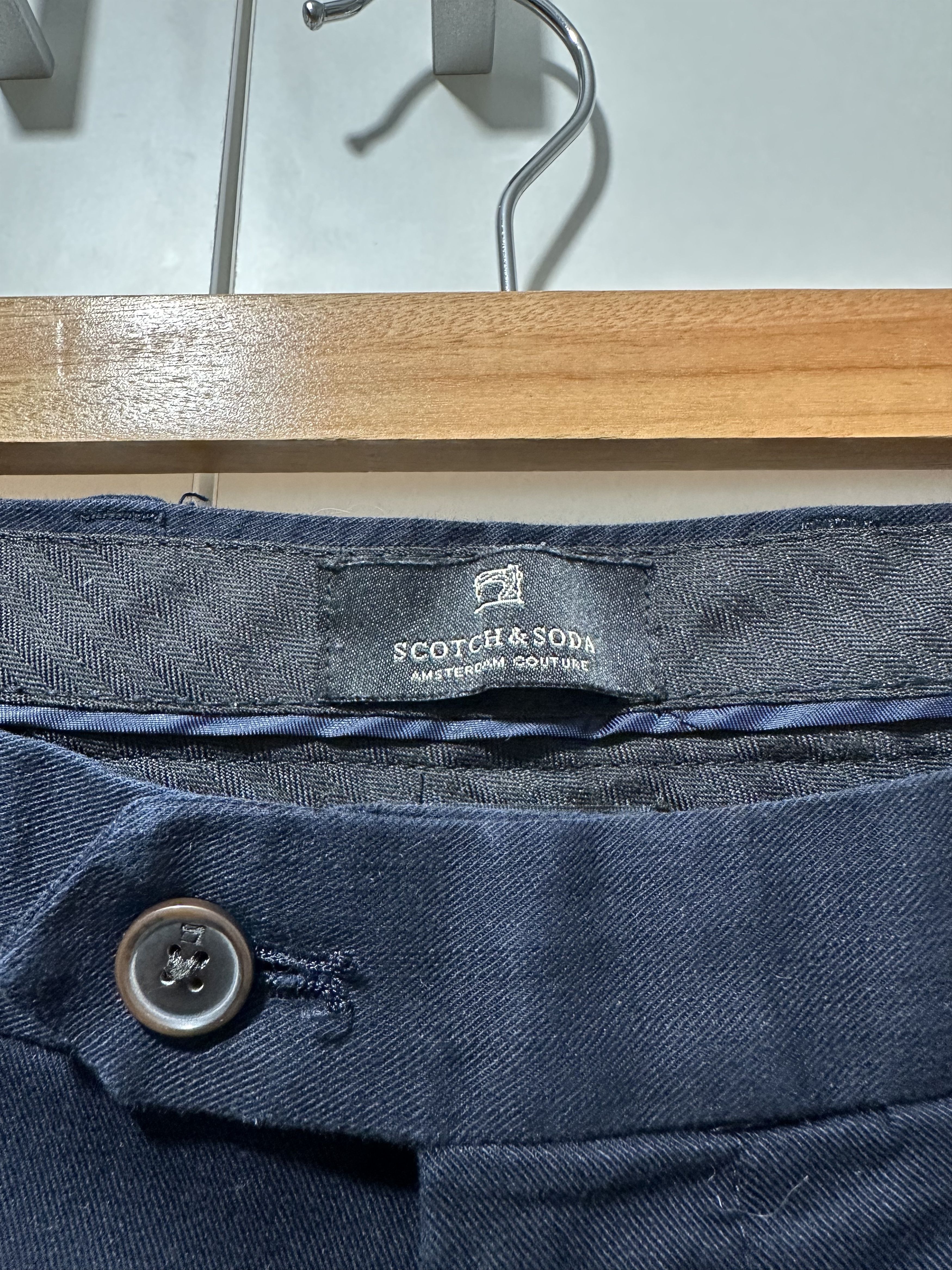 Scotch & Soda Scotch & Soda Casual Chino Pants in Blue Size US 32 / EU 48 - 4 Thumbnail