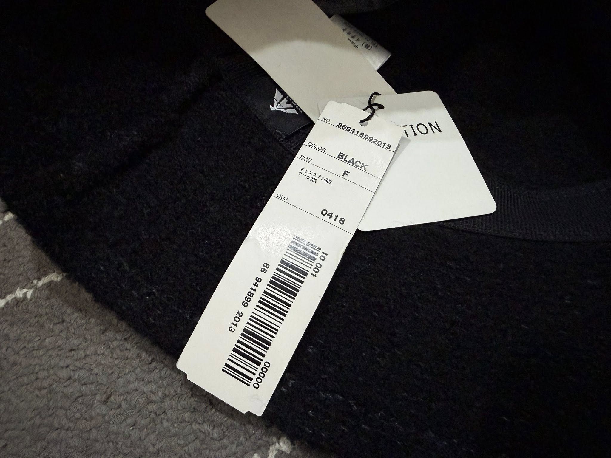 Other merlot black bucket hat wool 58 cm Size ONE SIZE - 2 Thumbnail