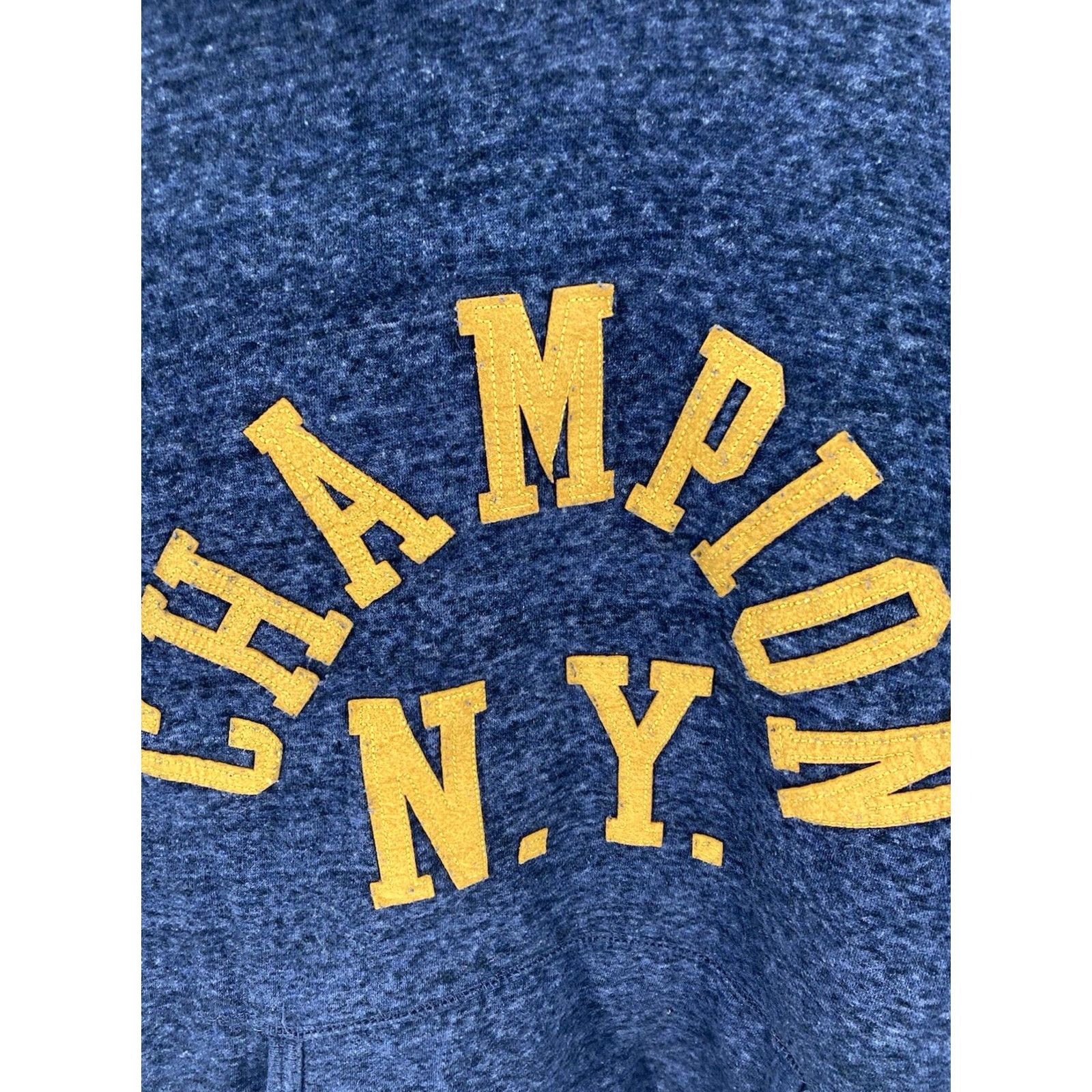 Champion Champion New York Sweatshirt Hoodie Men 2XL Gray Long Sleeve Pullover Embroidery Size US XXL / EU 58 / 5 - 4 Thumbnail
